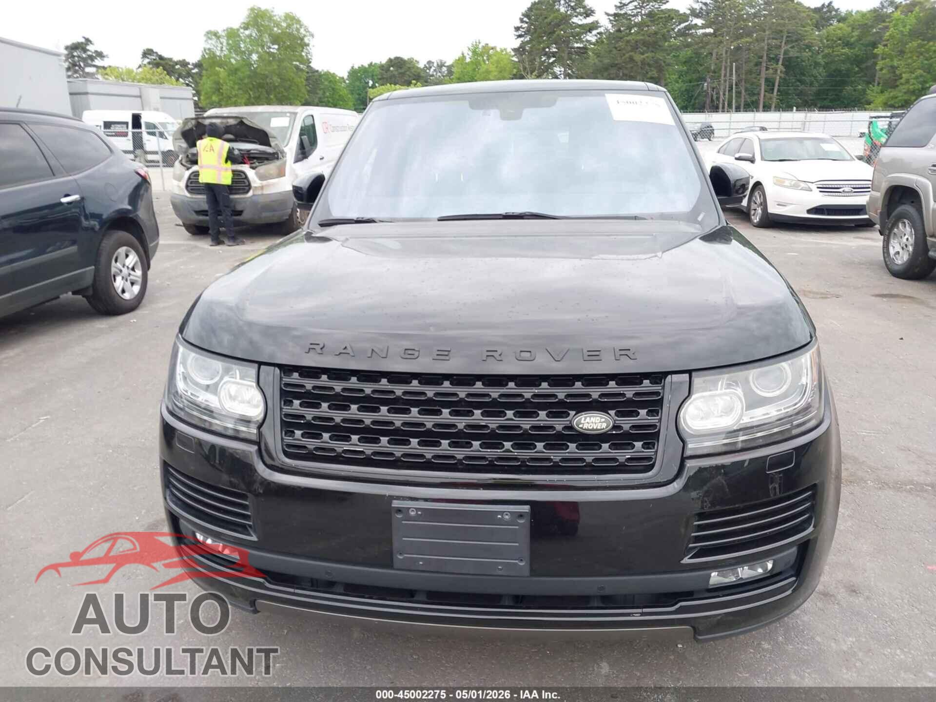 LAND ROVER RANGE ROVER 2016 - SALGS2EF4GA282769