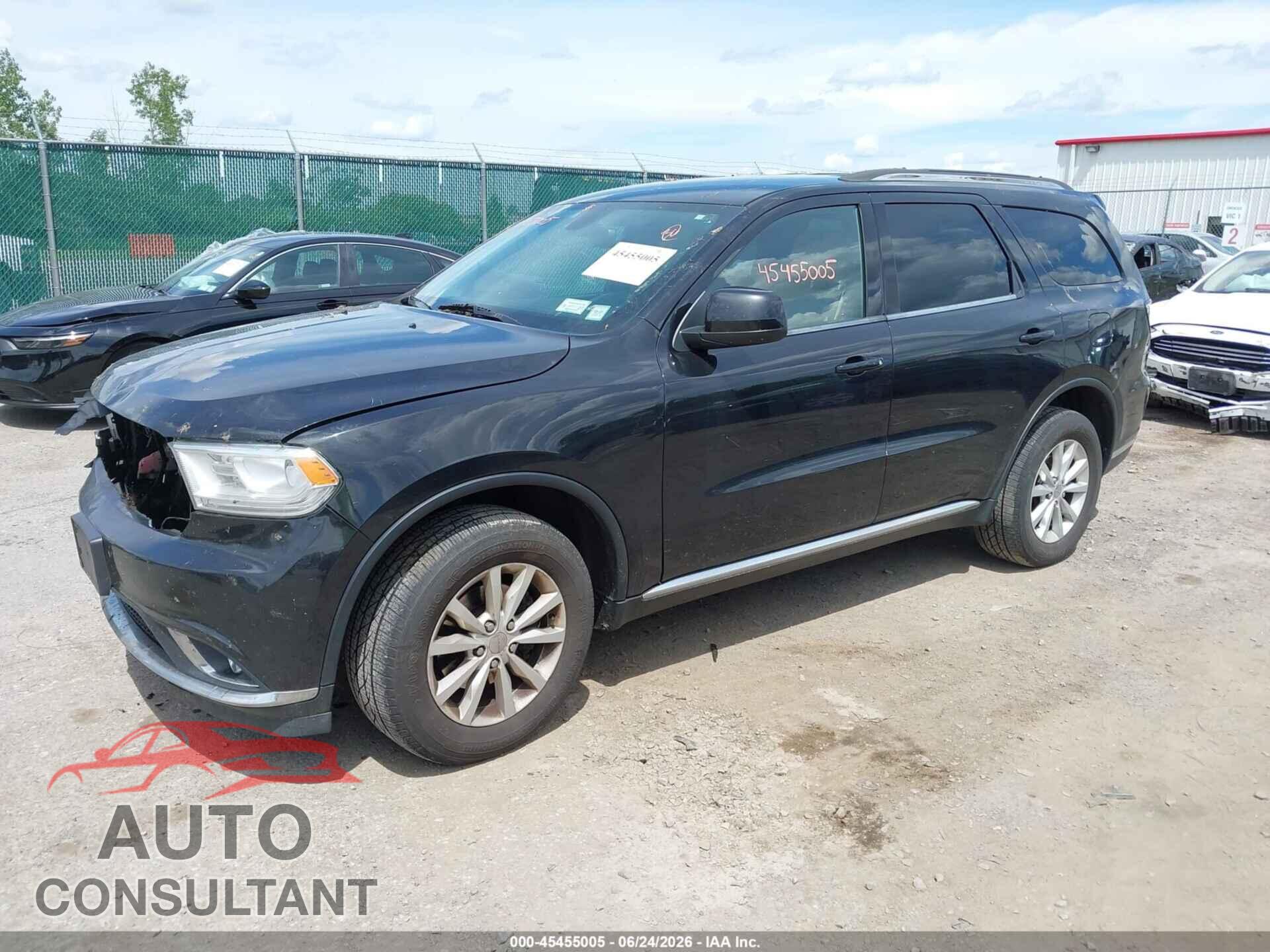 DODGE DURANGO 2015 - 1C4RDJAG3FC169675