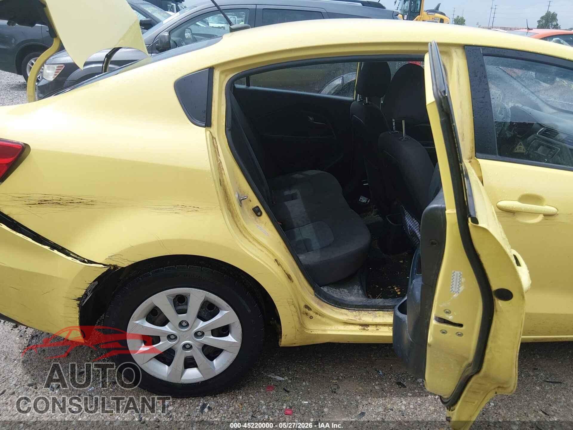 KIA RIO 2016 - KNADM4A32G6620973