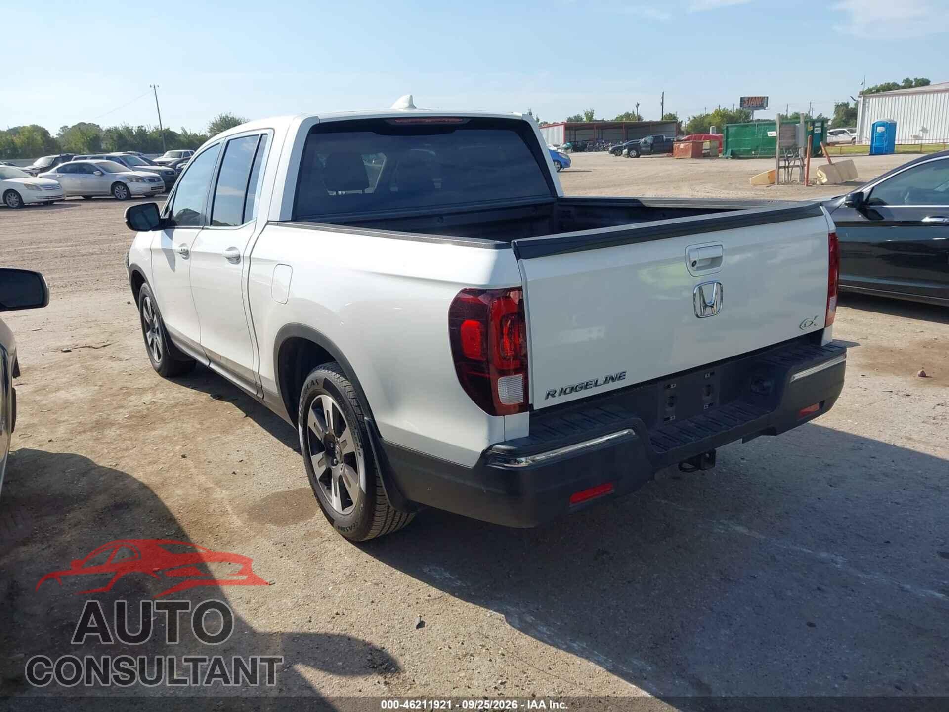 HONDA RIDGELINE 2017 - 5FPYK2F5XHB005562