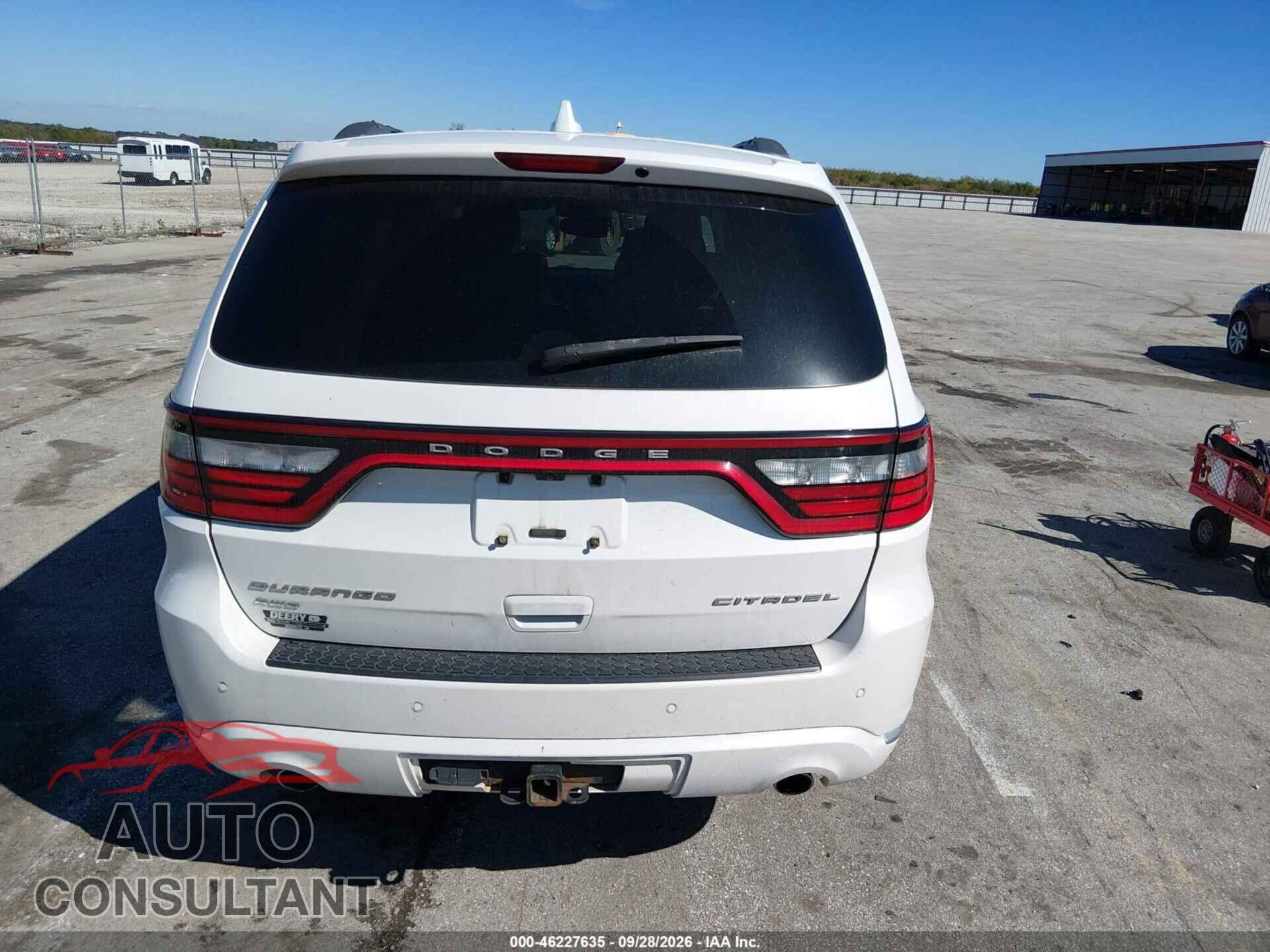 DODGE DURANGO 2017 - 1C4RDJEG9HC839601