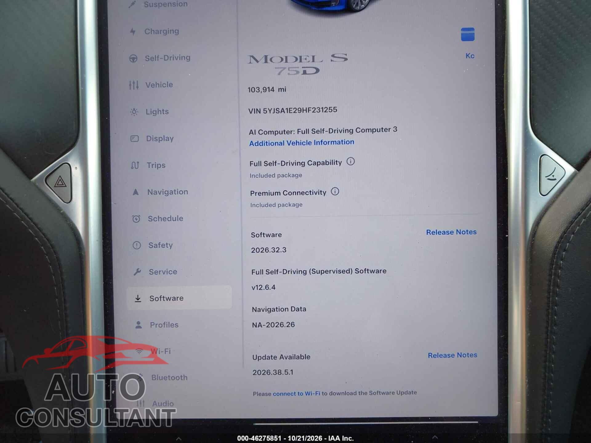 TESLA MODEL S 2017 - 5YJSA1E29HF231255