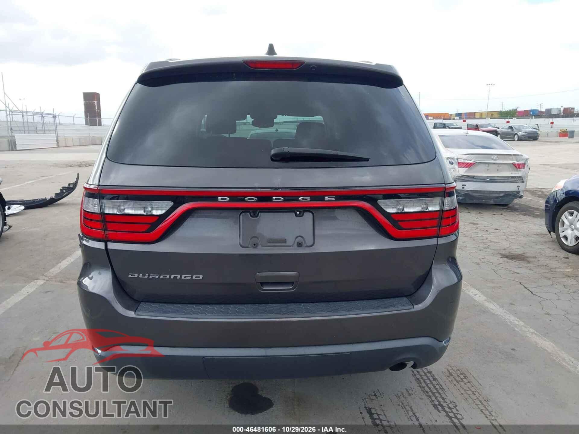 DODGE DURANGO 2017 - 1C4RDHAG5HC638633