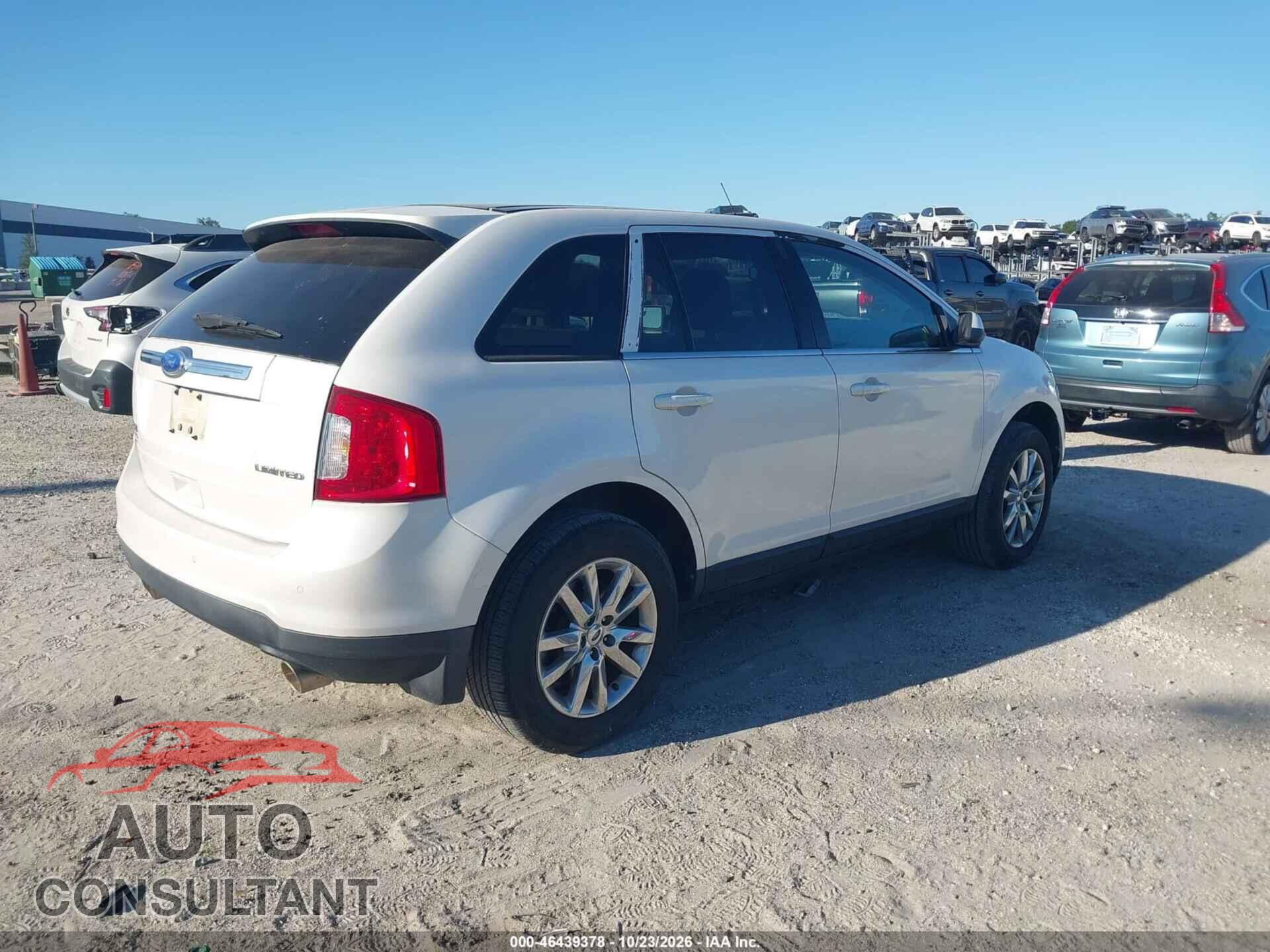 FORD EDGE 2012 - 2FMDK3KC6CBA67186