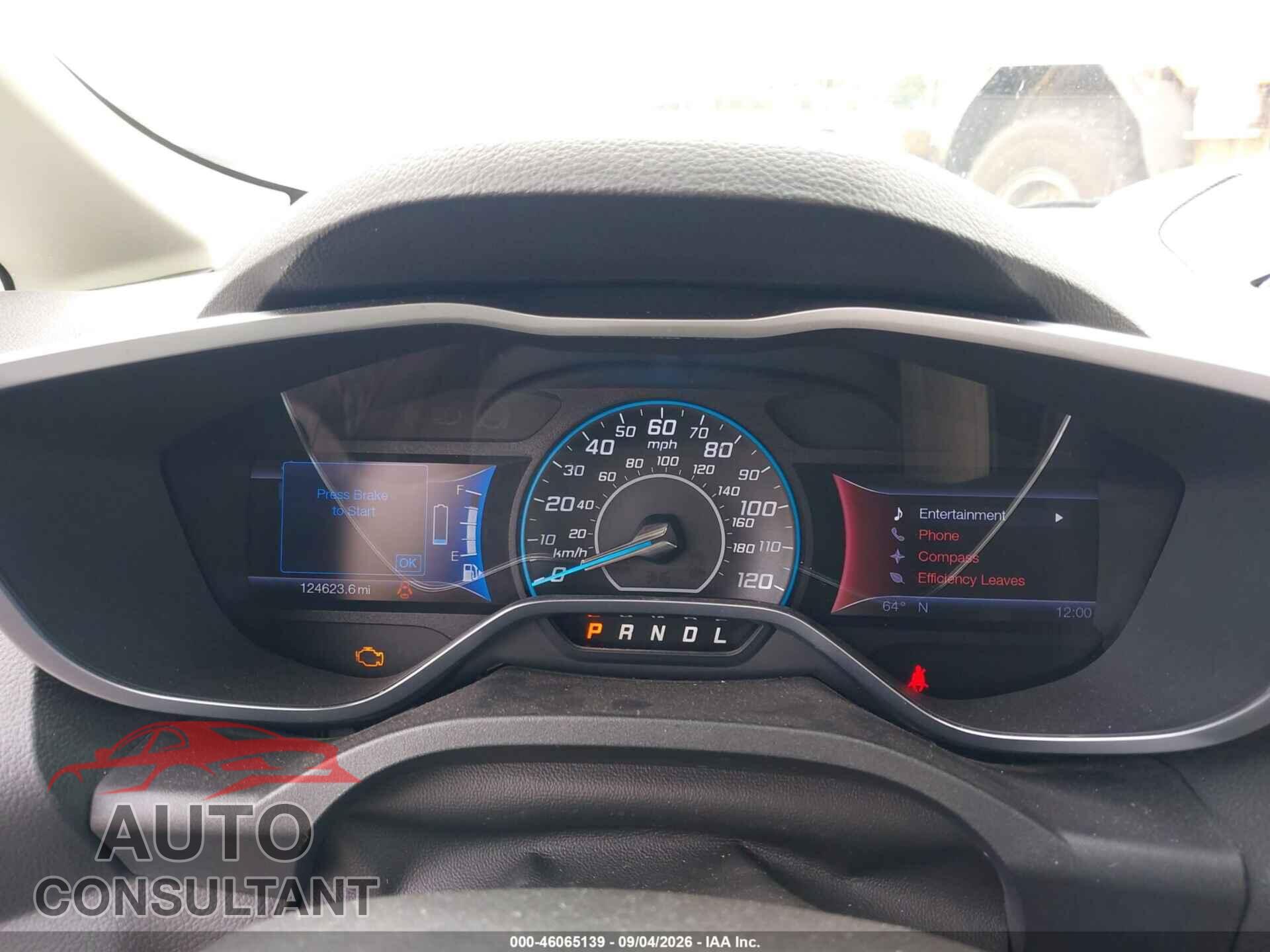 FORD C-MAX ENERGI 2013 - 1FADP5CU2DL511129