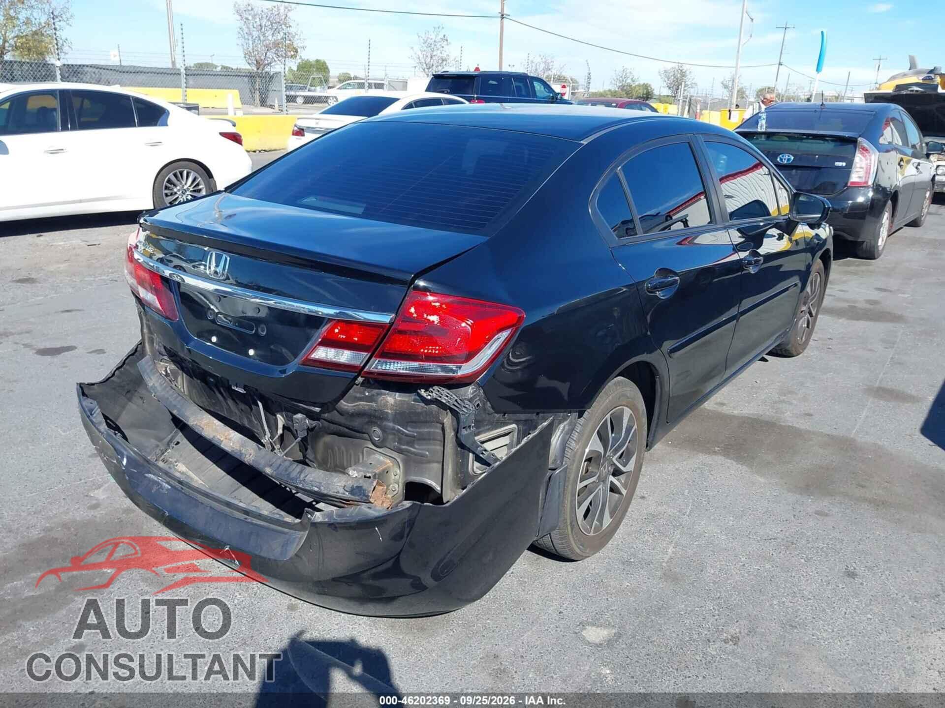 HONDA CIVIC 2015 - 19XFB2F80FE117445