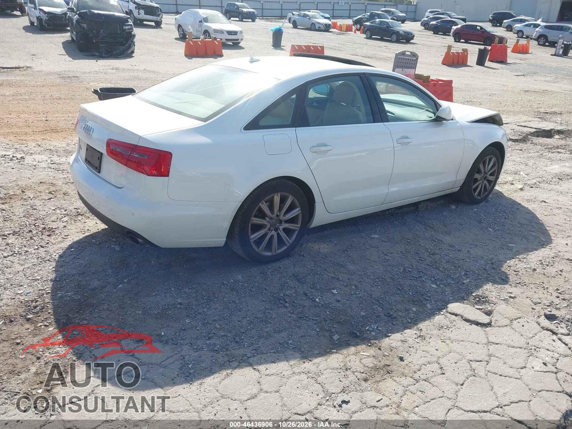 AUDI A6 2013 - WAUDFAFC4DN046136