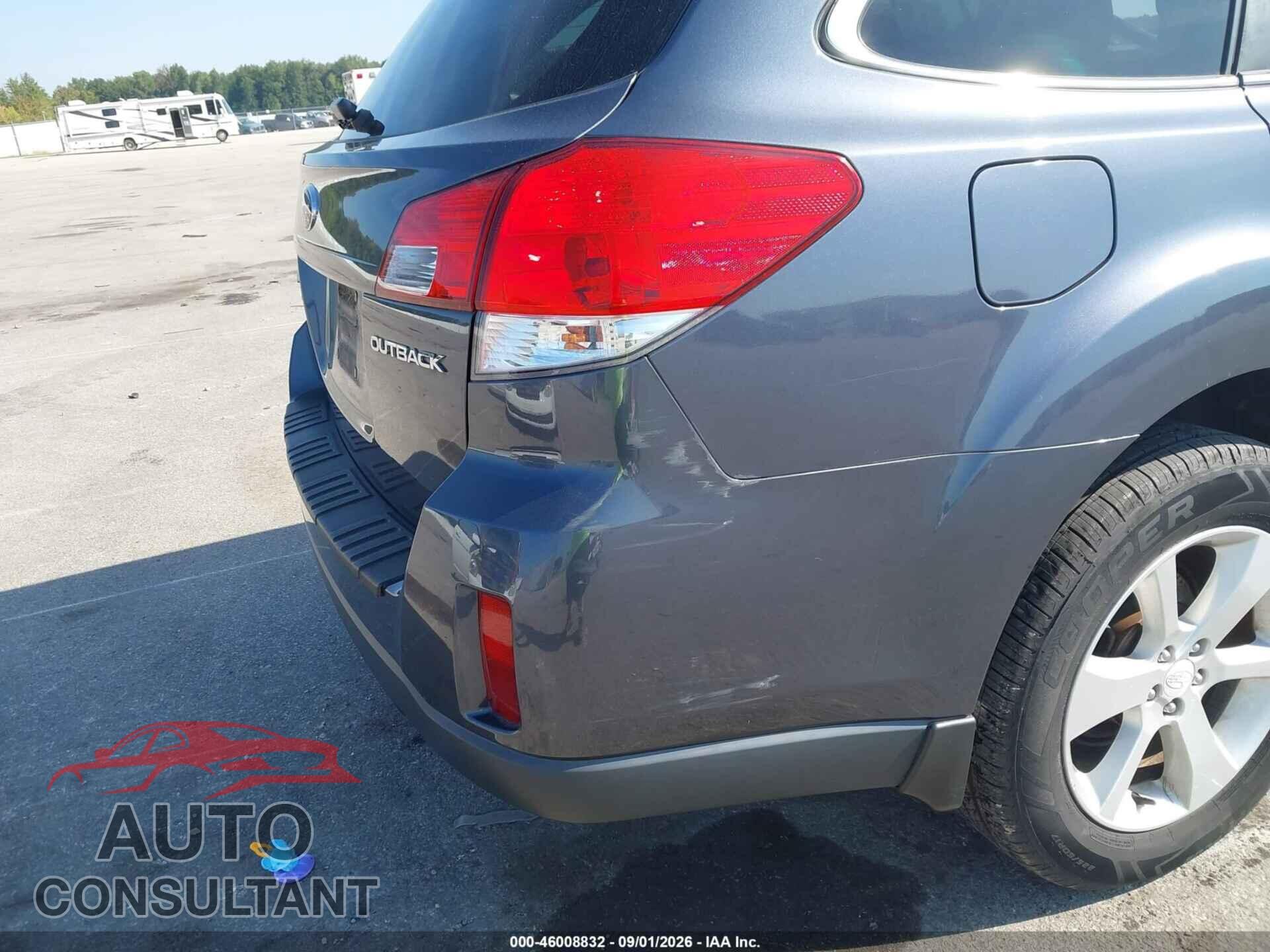 SUBARU OUTBACK 2014 - 4S4BRCDC4E3266174