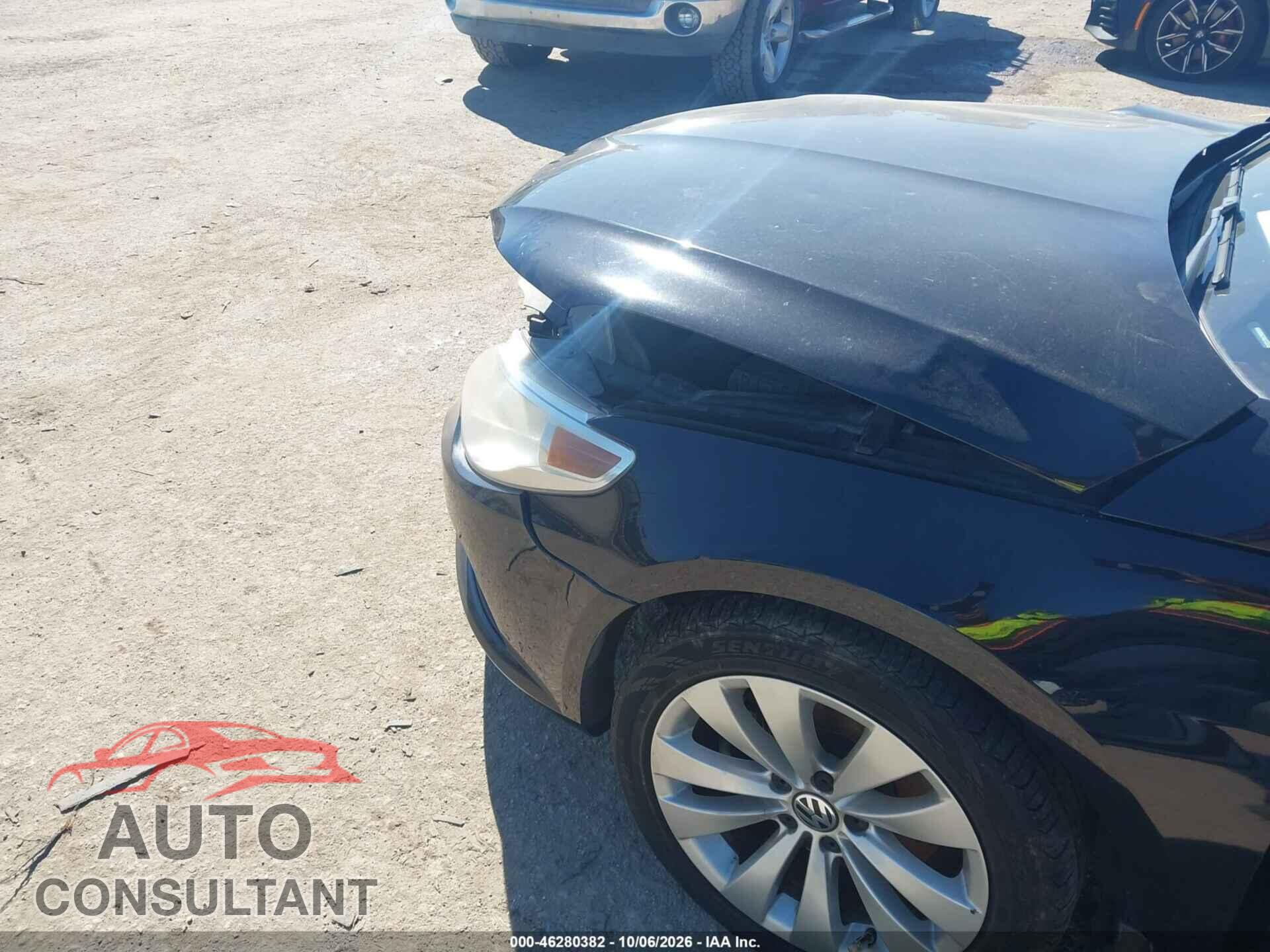 VOLKSWAGEN CC 2012 - WVWMN7AN1CE535187