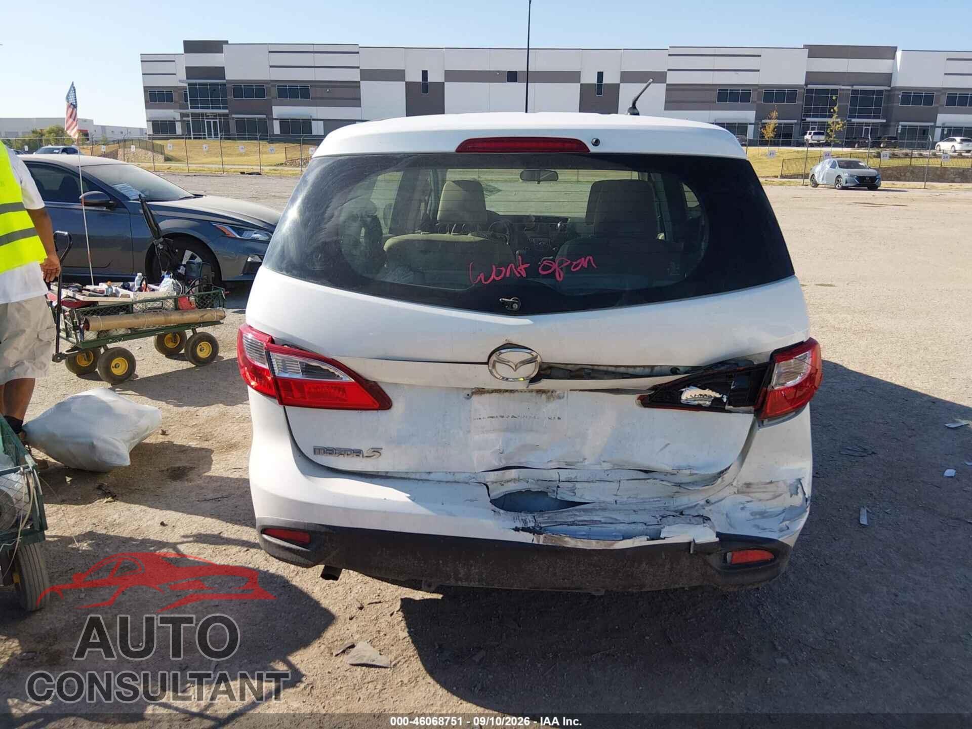 MAZDA MAZDA5 2014 - JM1CW2BL7E0167705