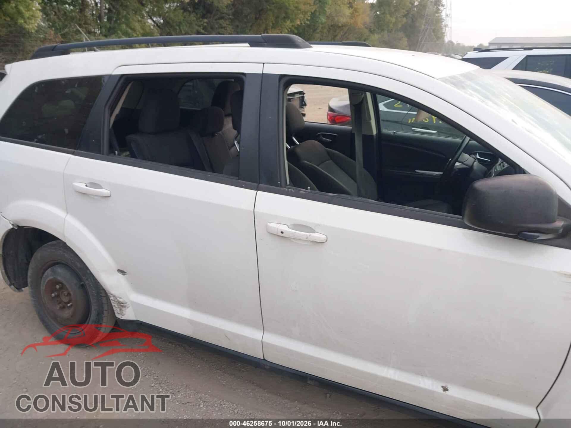 DODGE JOURNEY 2012 - 3C4PDCAB4CT184287