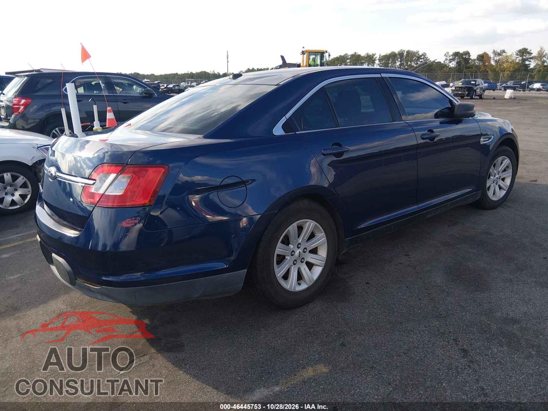 FORD TAURUS 2012 - 1FAHP2DW6CG122274