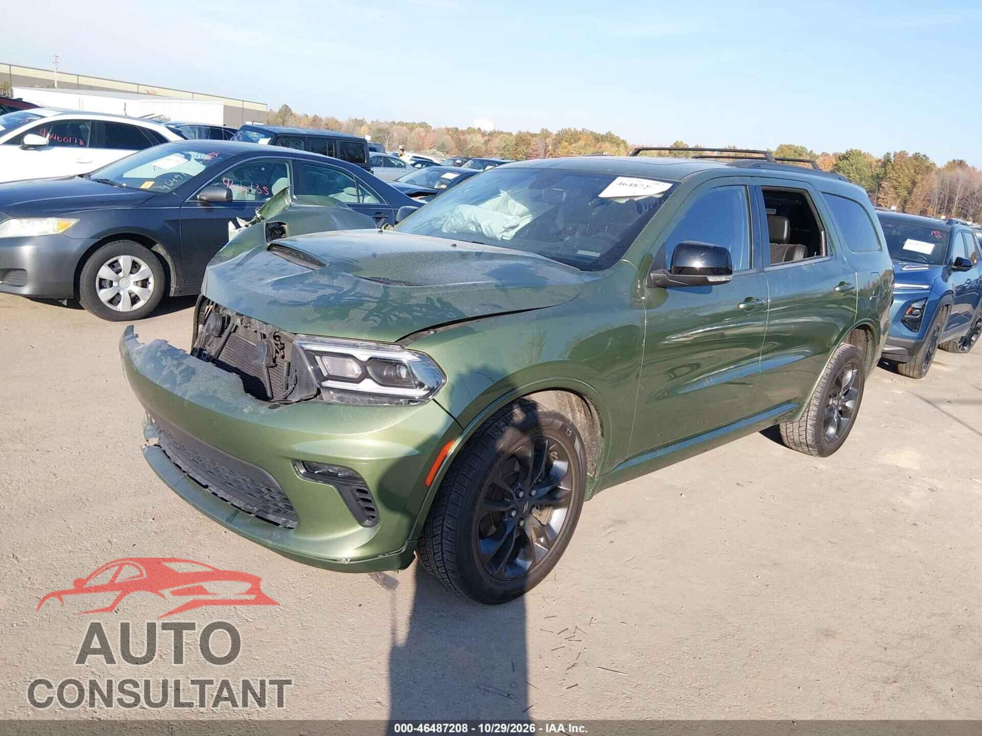 DODGE DURANGO 2021 - 1C4RDJDG6MC634412