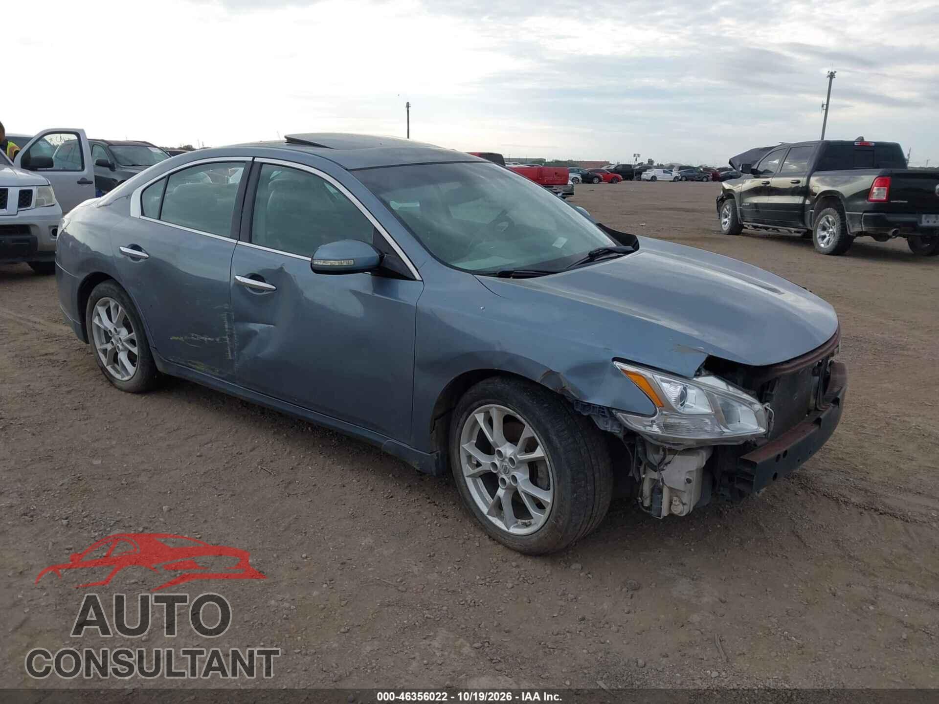 NISSAN MAXIMA 2012 - 1N4AA5AP7CC803097