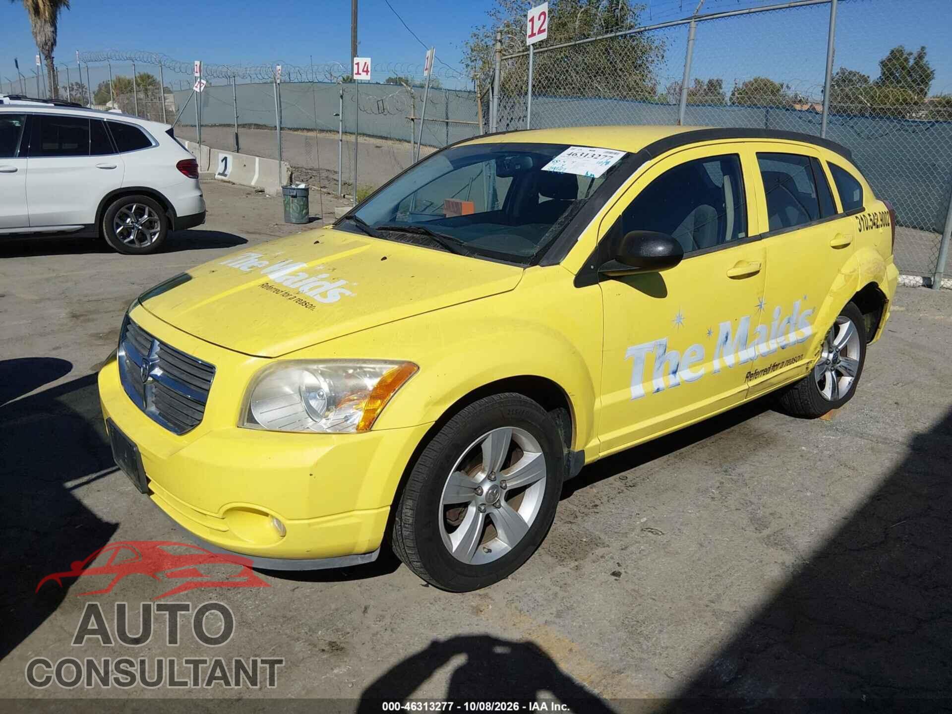DODGE CALIBER 2011 - 1B3CB3HAXBD168571