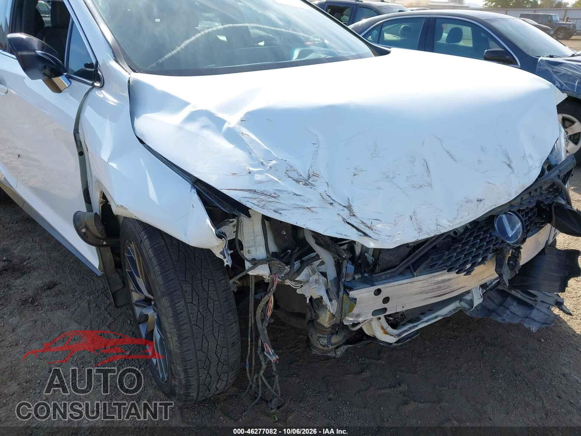 LEXUS RX 450H 2019 - 2T2BGMCA9KC037391