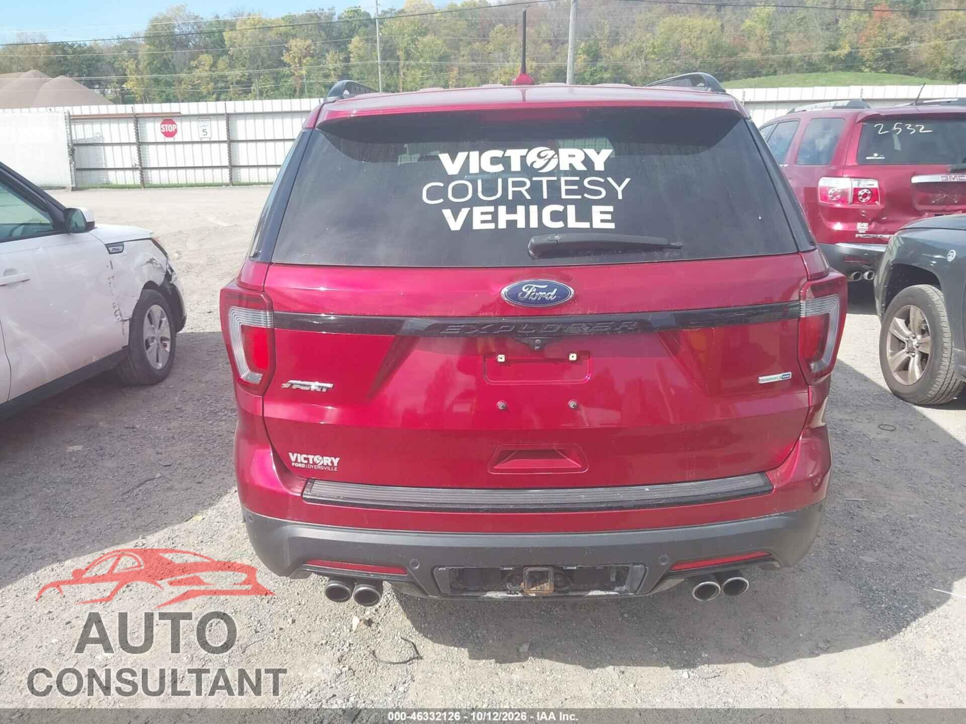 FORD EXPLORER 2018 - 1FM5K8GT8JGB66012