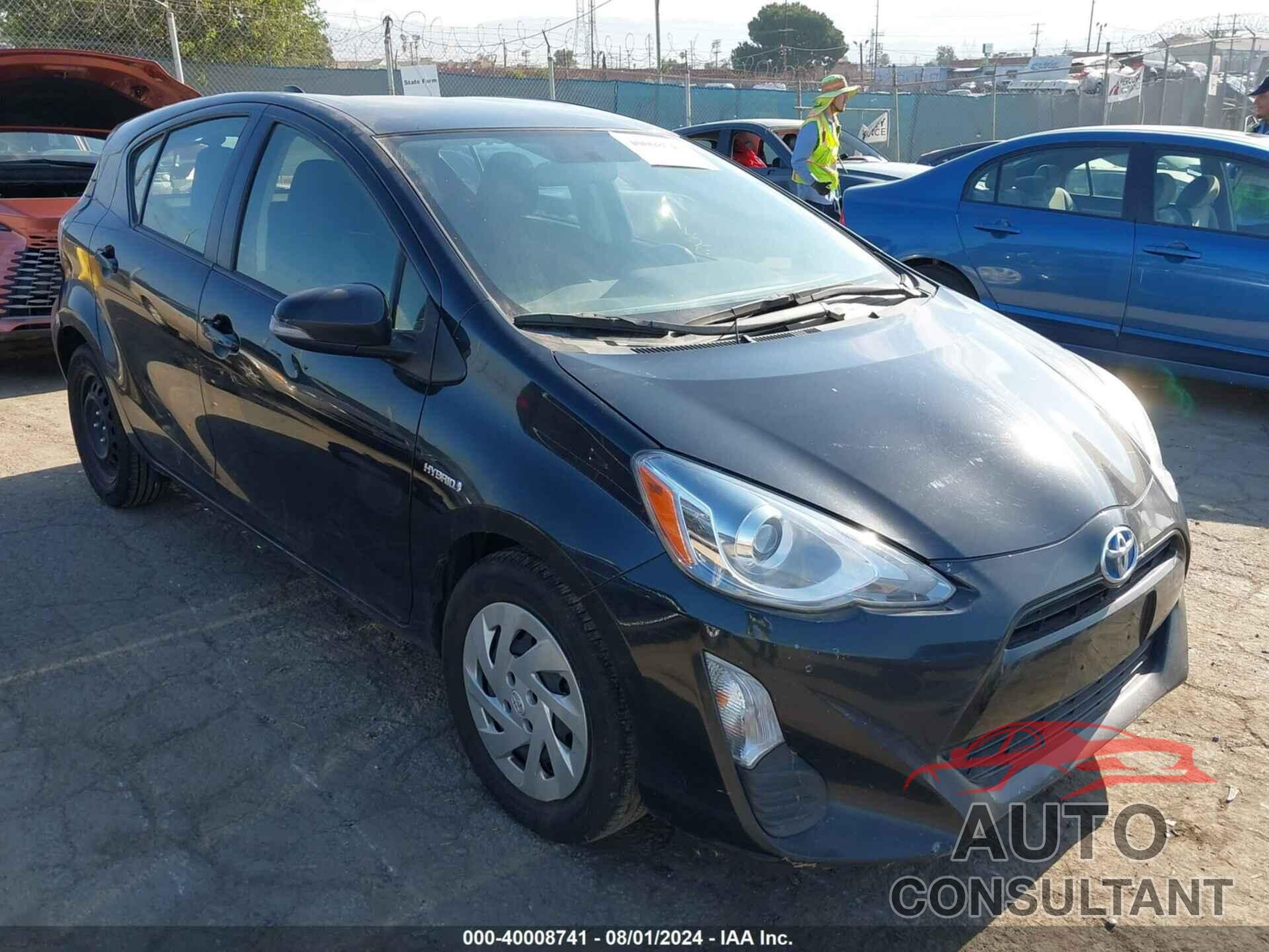 TOYOTA PRIUS C 2016 - JTDKDTB37G1140055