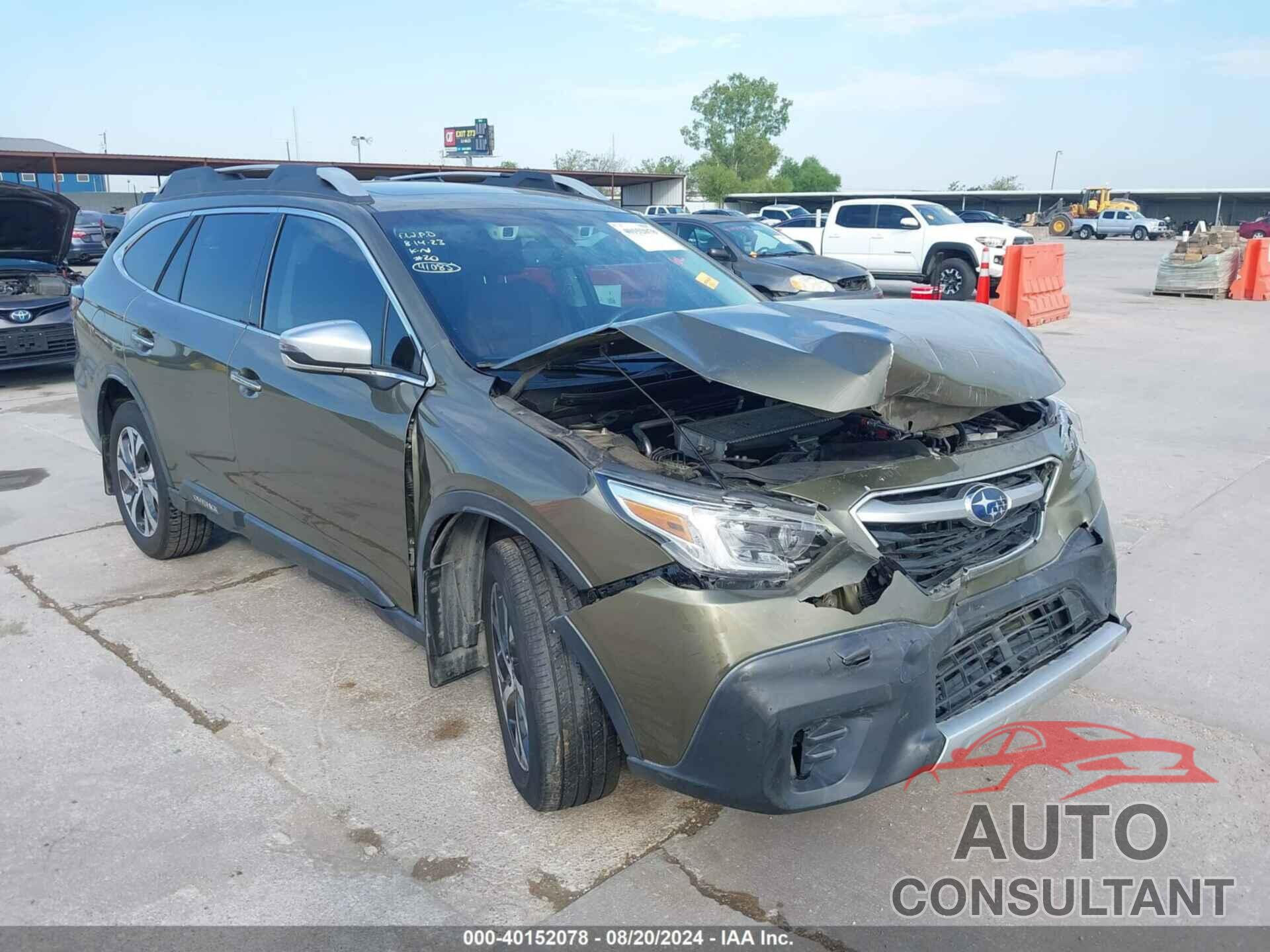 SUBARU OUTBACK 2020 - 4S4BTGPD1L3123497