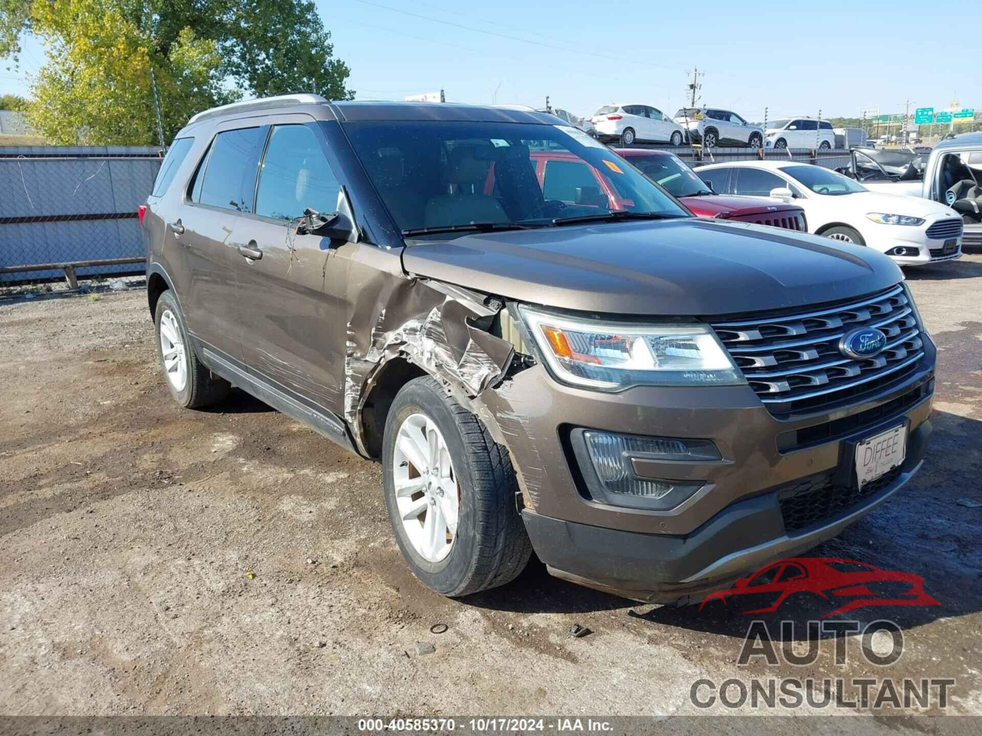 FORD EXPLORER 2016 - 1FM5K7D83GGA44225