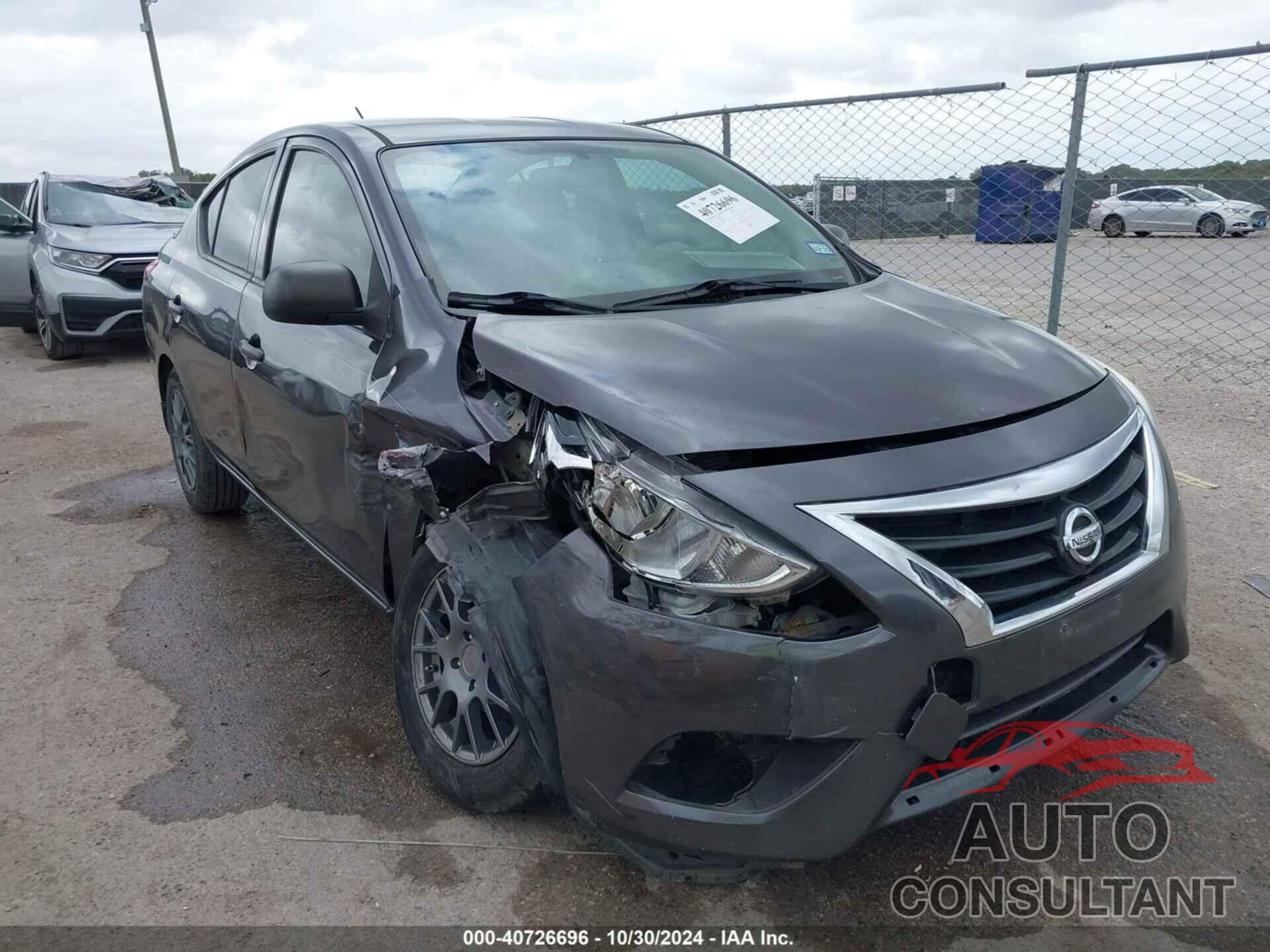 NISSAN VERSA 2015 - 3N1CN7AP1FL928241