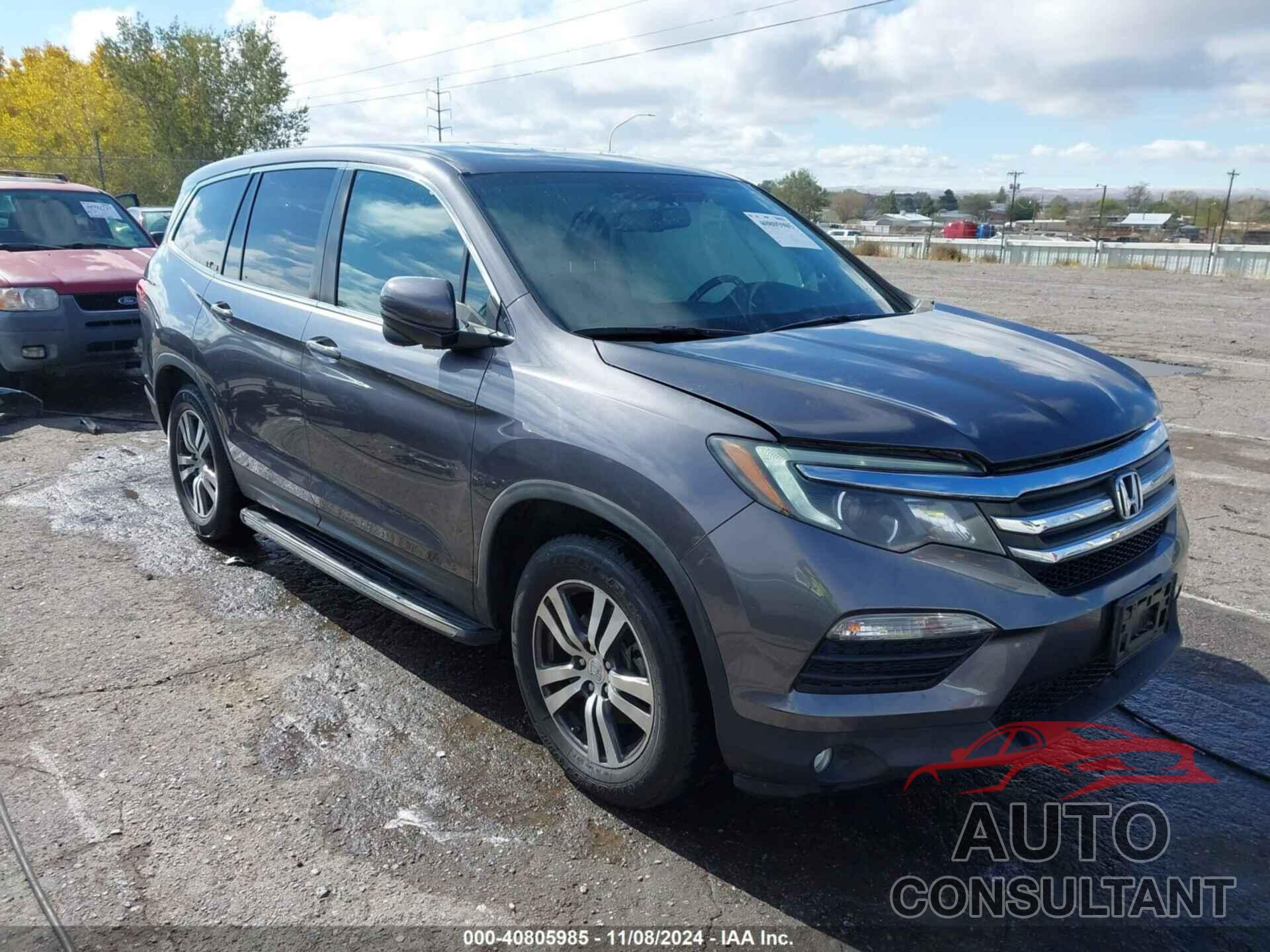 HONDA PILOT 2017 - 5FNYF5H50HB024293