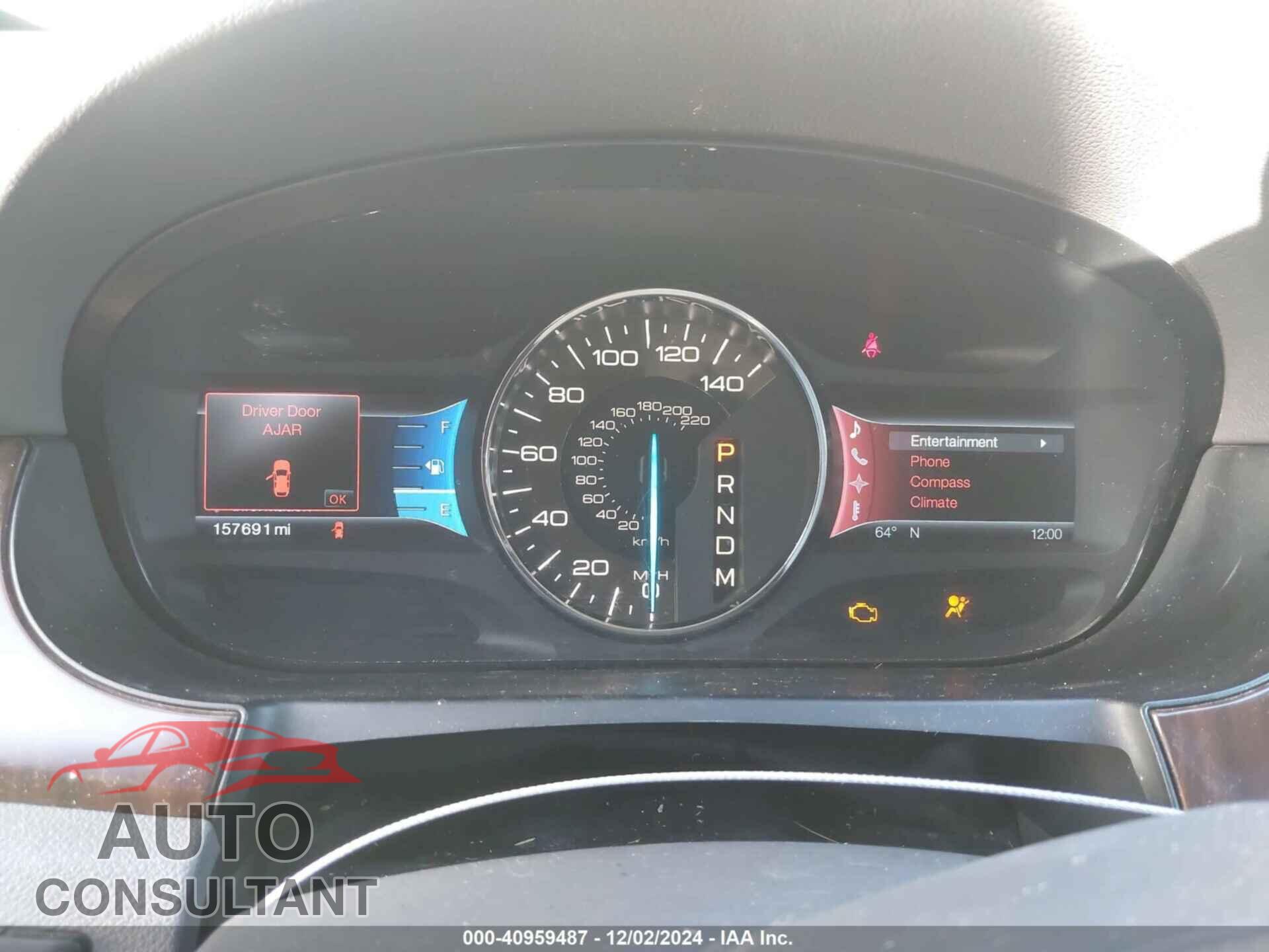 FORD EDGE 2011 - 2FMDK3KC2BBB32792