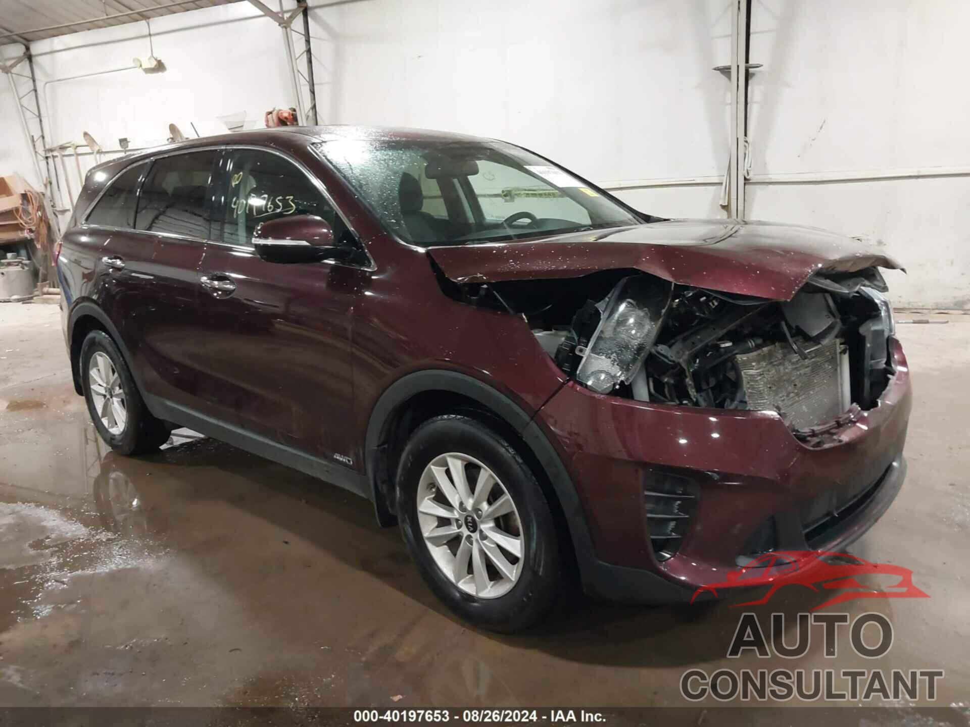 KIA SORENTO 2019 - 5XYPGDA32KG439854