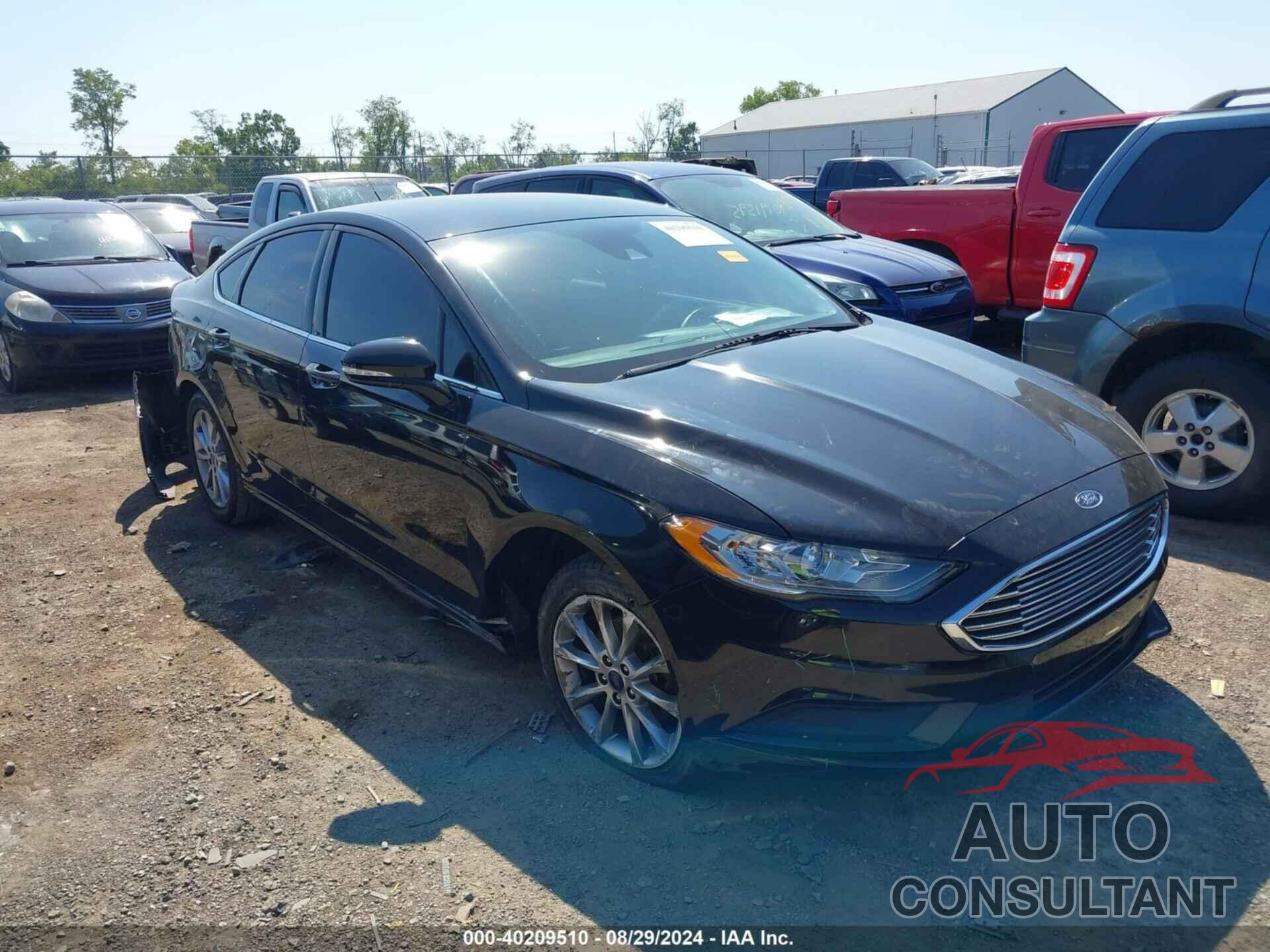 FORD FUSION 2017 - 3FA6P0H76HR389364