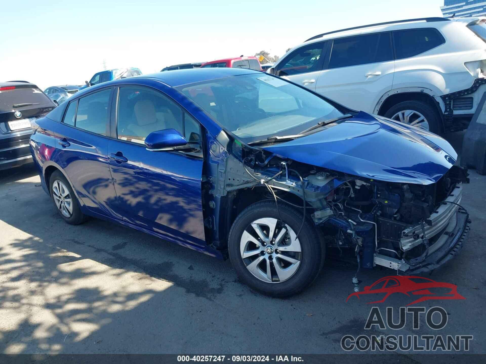 TOYOTA PRIUS 2017 - JTDKBRFU8H3054447