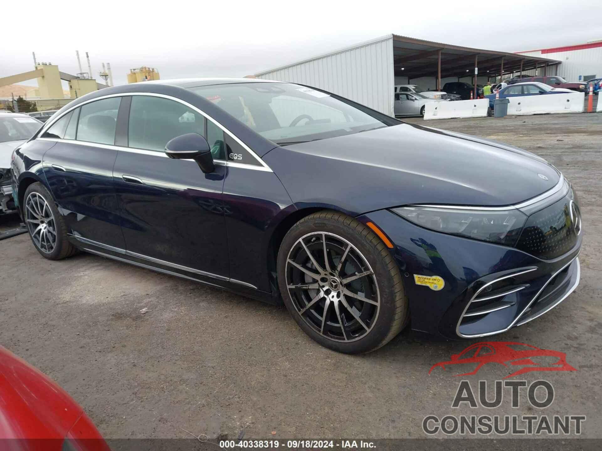 MERCEDES-BENZ EQS 450+ 2022 - W1KCG2DB9NA013210