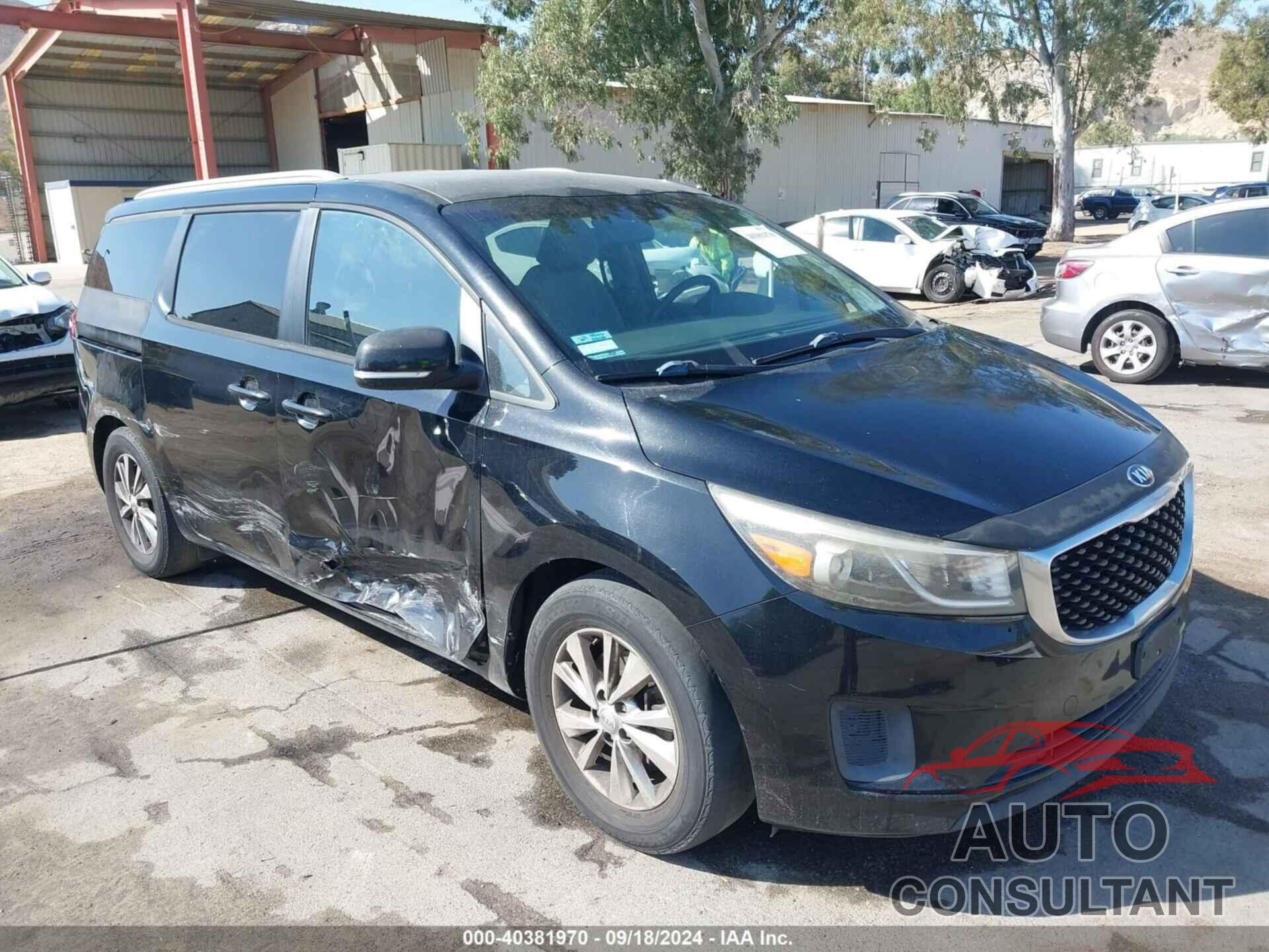KIA SEDONA 2016 - KNDMB5C15G6094414