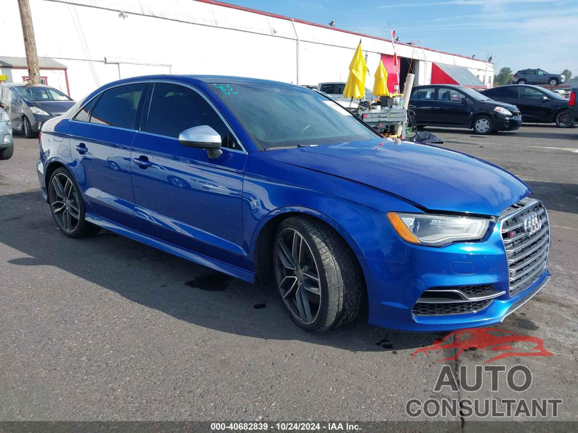 AUDI S3 2016 - WAUB1GFF3G1025258