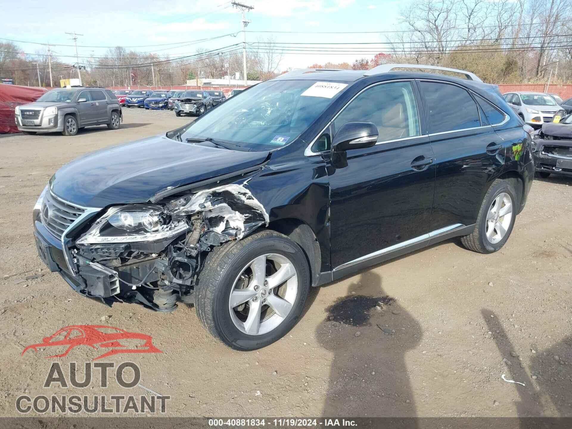 LEXUS RX 350 2013 - 2T2BK1BA3DC193797