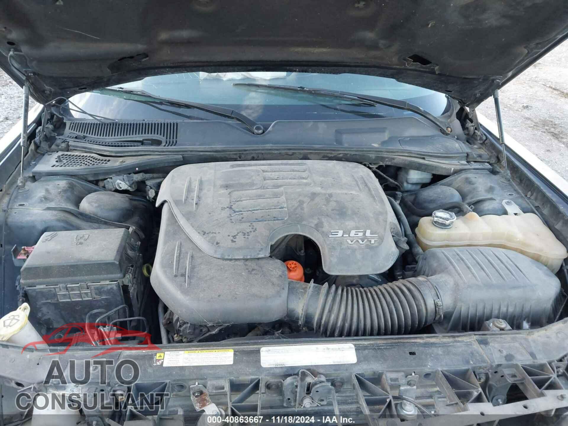 DODGE CHALLENGER 2012 - 2C3CDYAG8CH133637