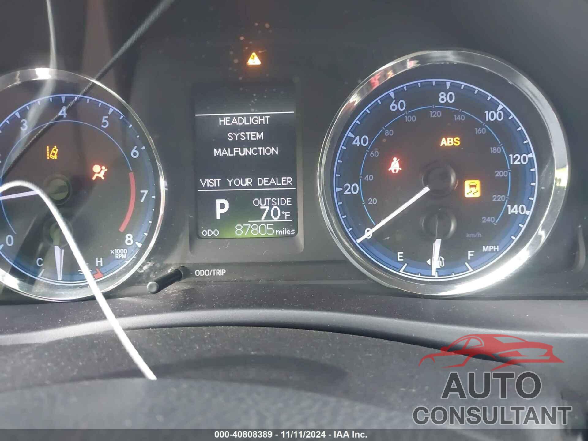 TOYOTA COROLLA 2019 - 5YFBURHE6KP896802