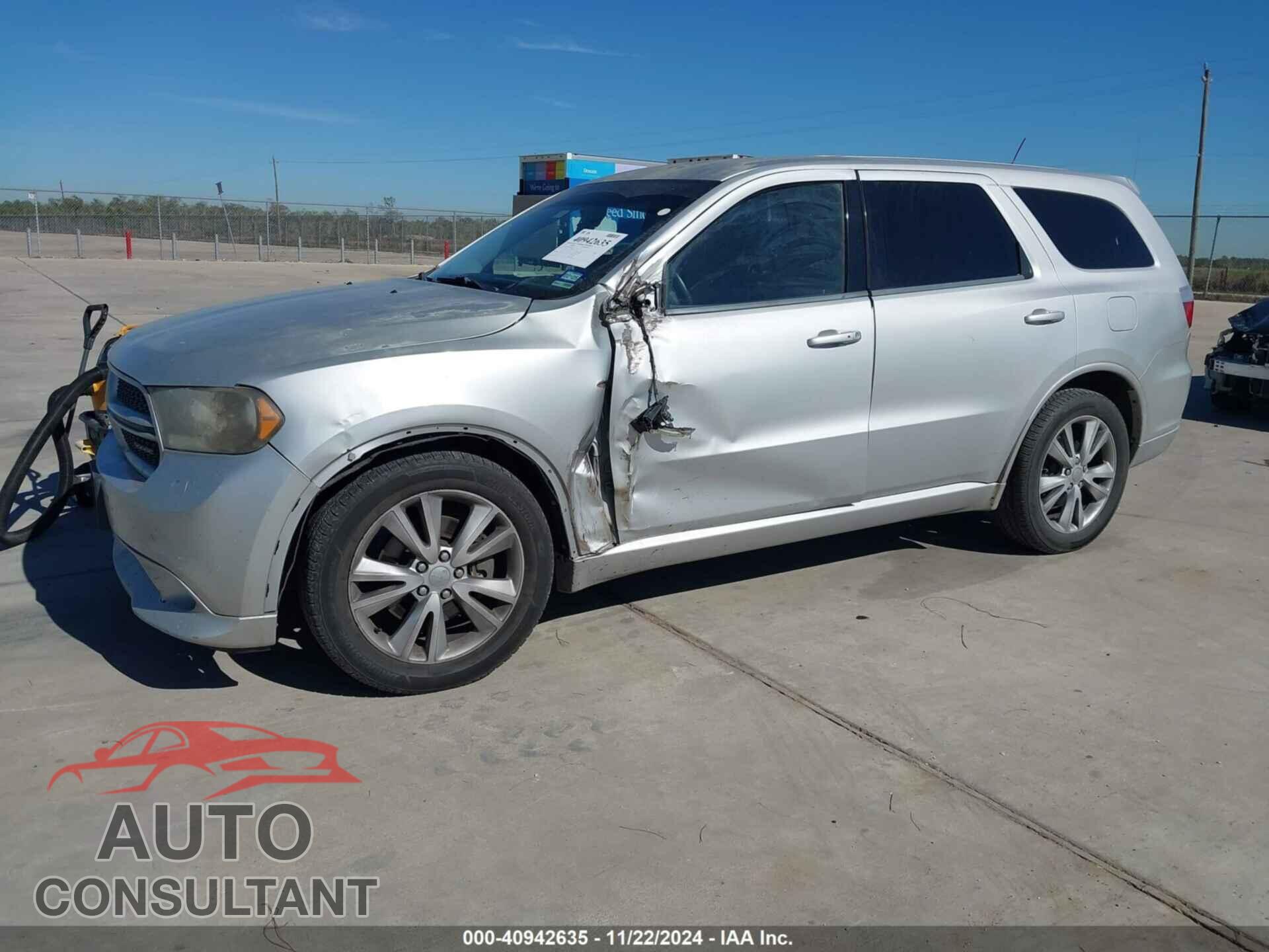 DODGE DURANGO 2011 - 1D4SD6GT8BC682324