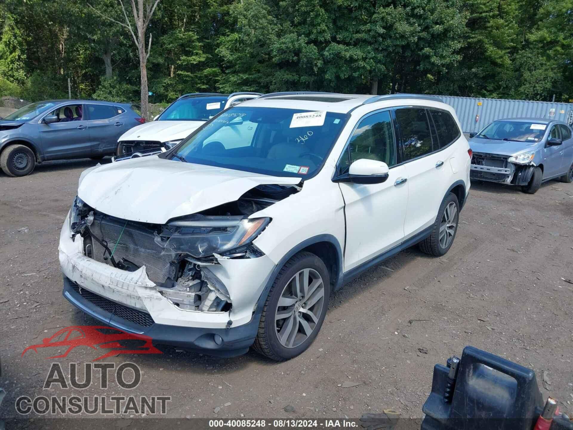 HONDA PILOT 2016 - 5FNYF6H97GB034116