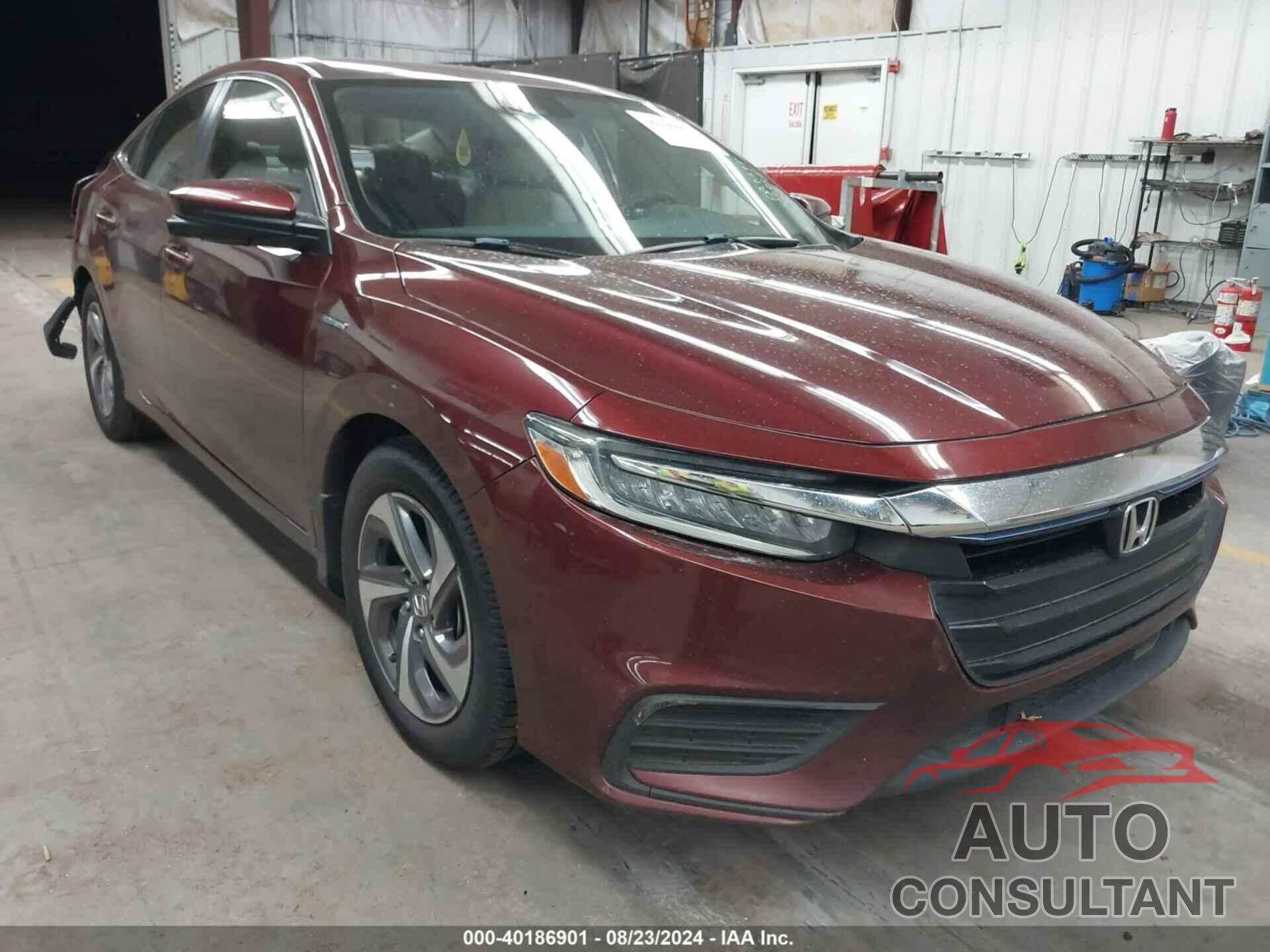 HONDA INSIGHT 2019 - 19XZE4F51KE022456