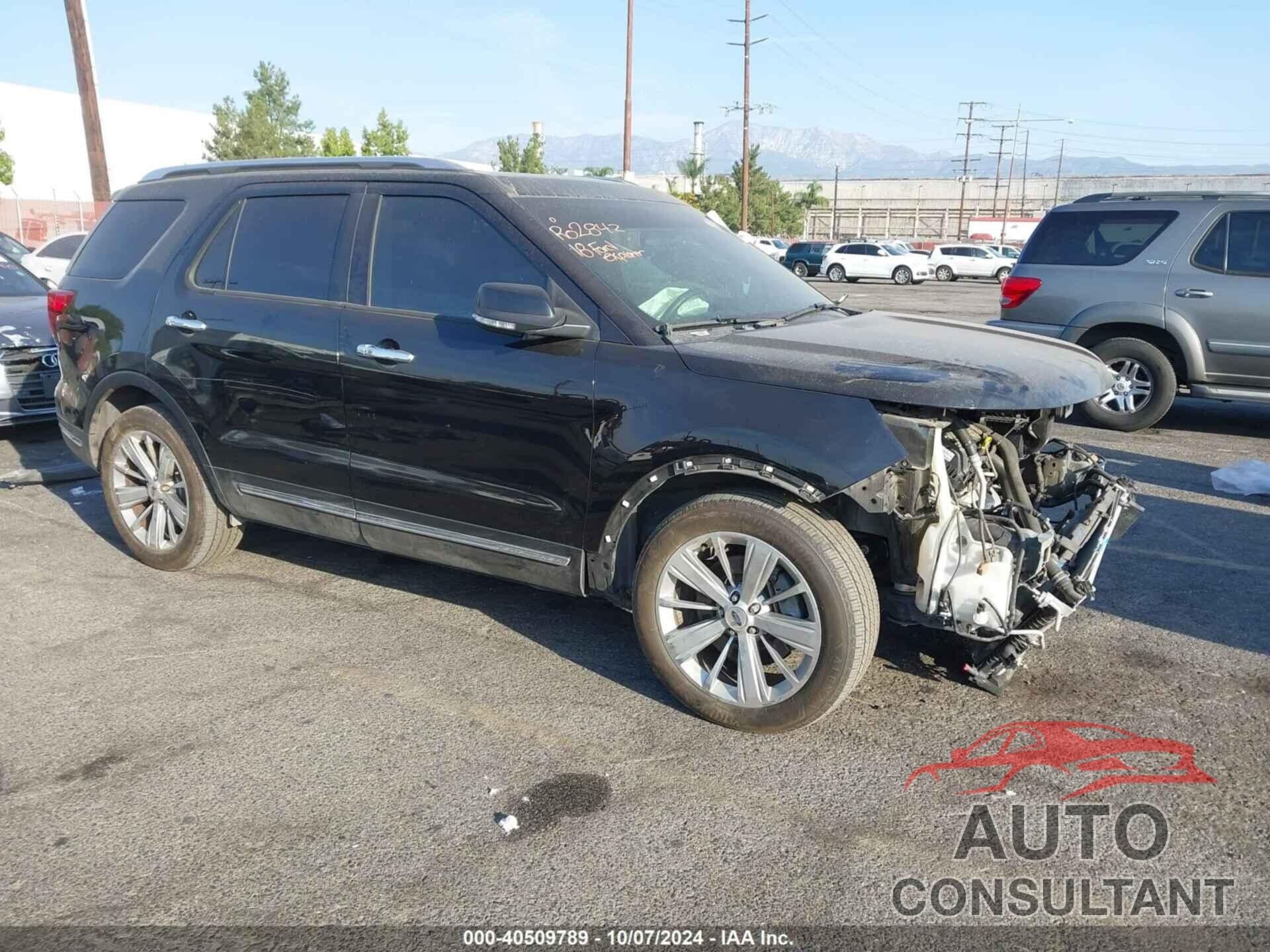 FORD EXPLORER 2018 - 1FM5K7F80JGA15396