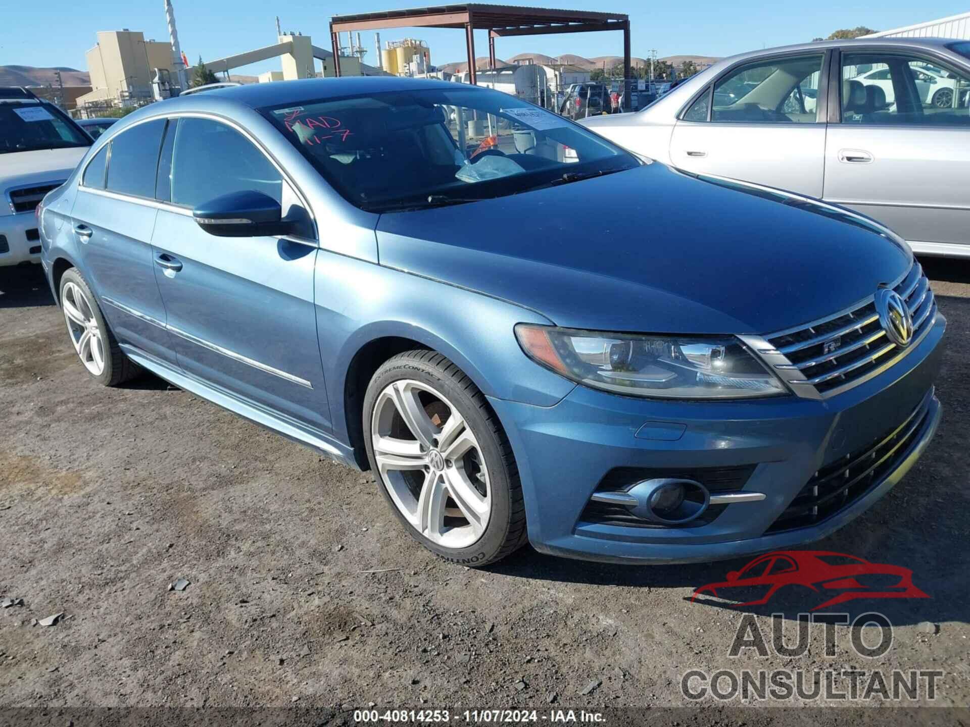 VOLKSWAGEN CC 2016 - WVWBP7AN6GE504394