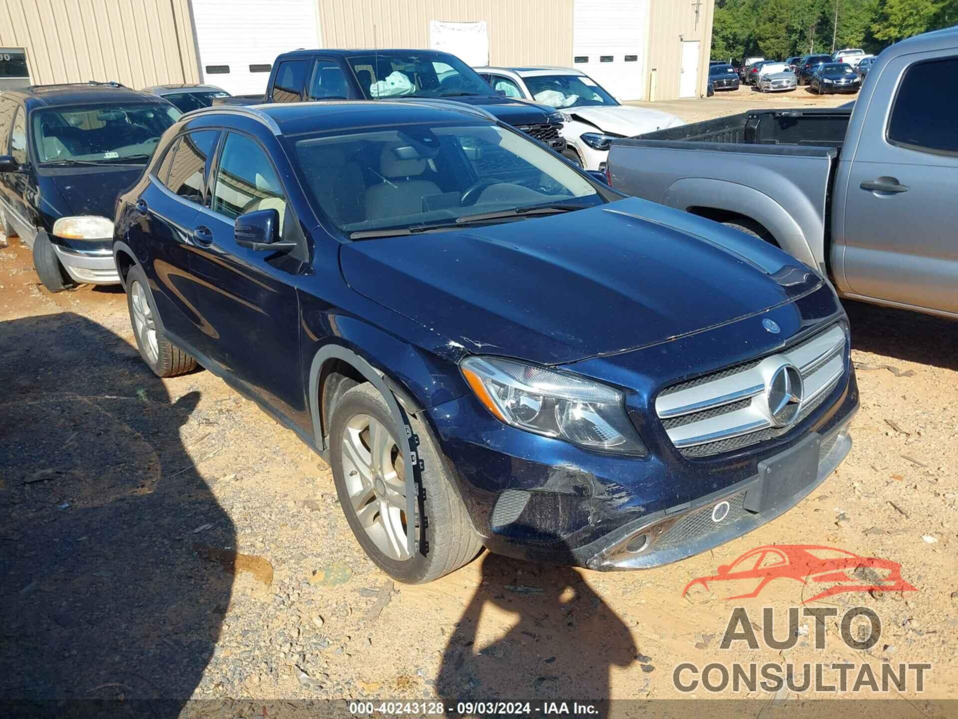 MERCEDES-BENZ GLA 250 2017 - WDCTG4GB5HJ341109