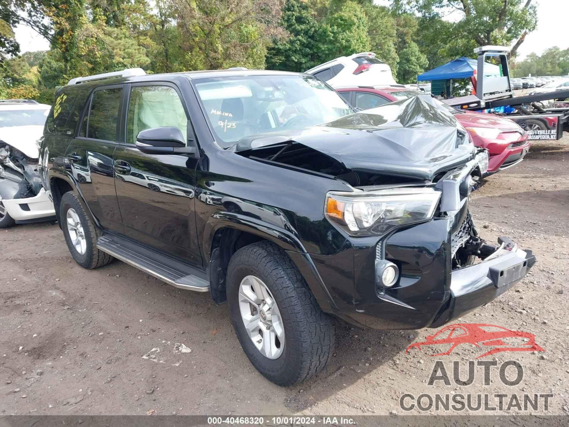 TOYOTA 4RUNNER 2016 - JTEBU5JR3G5381066