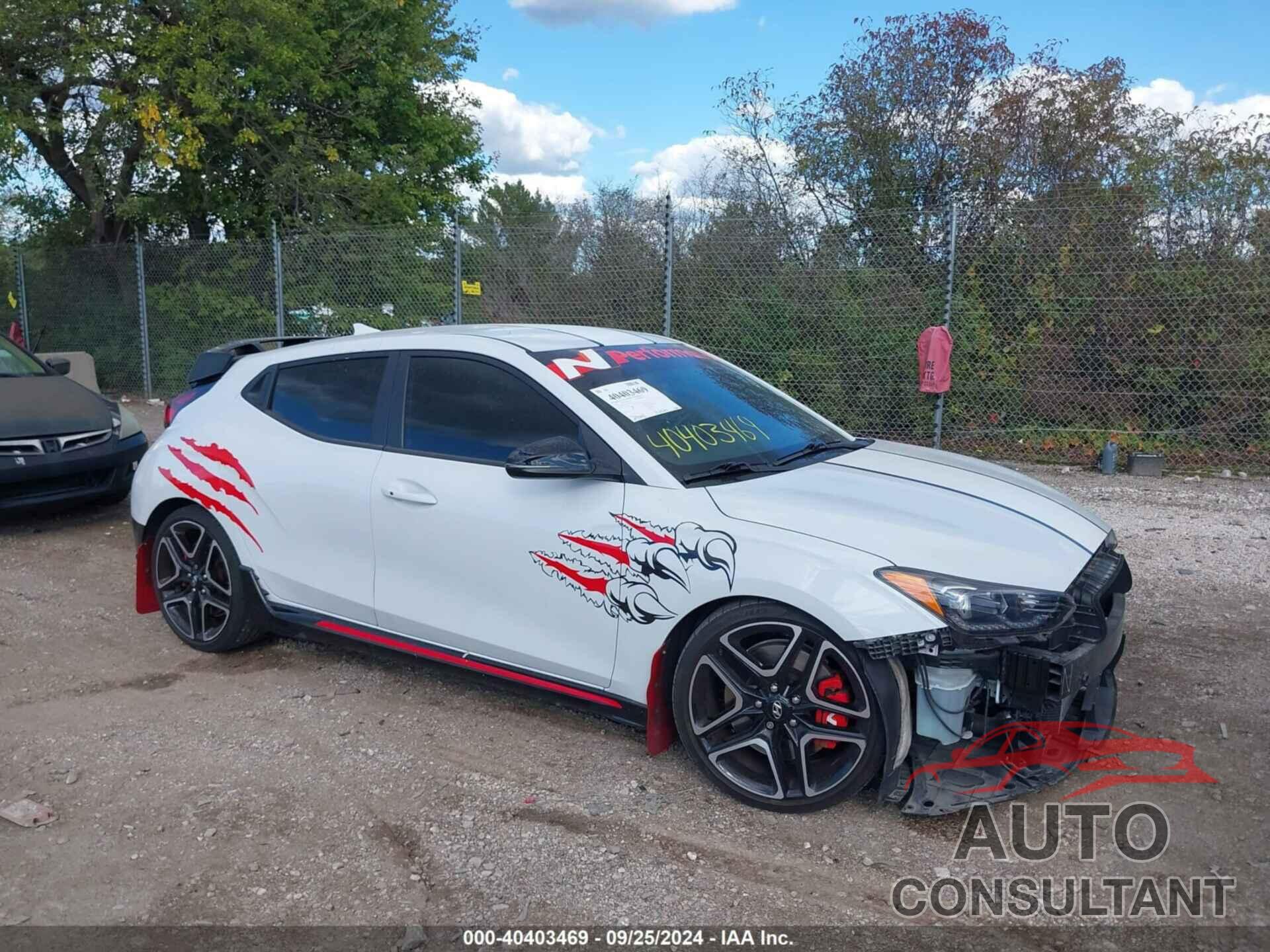 HYUNDAI VELOSTER N 2020 - KMHT36AH4LU005710