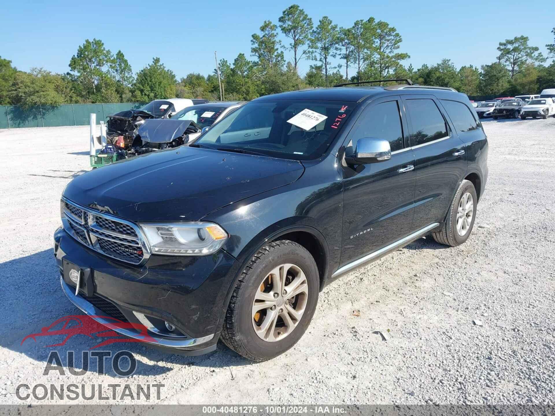 DODGE DURANGO 2017 - 1C4RDHEG2HC636445