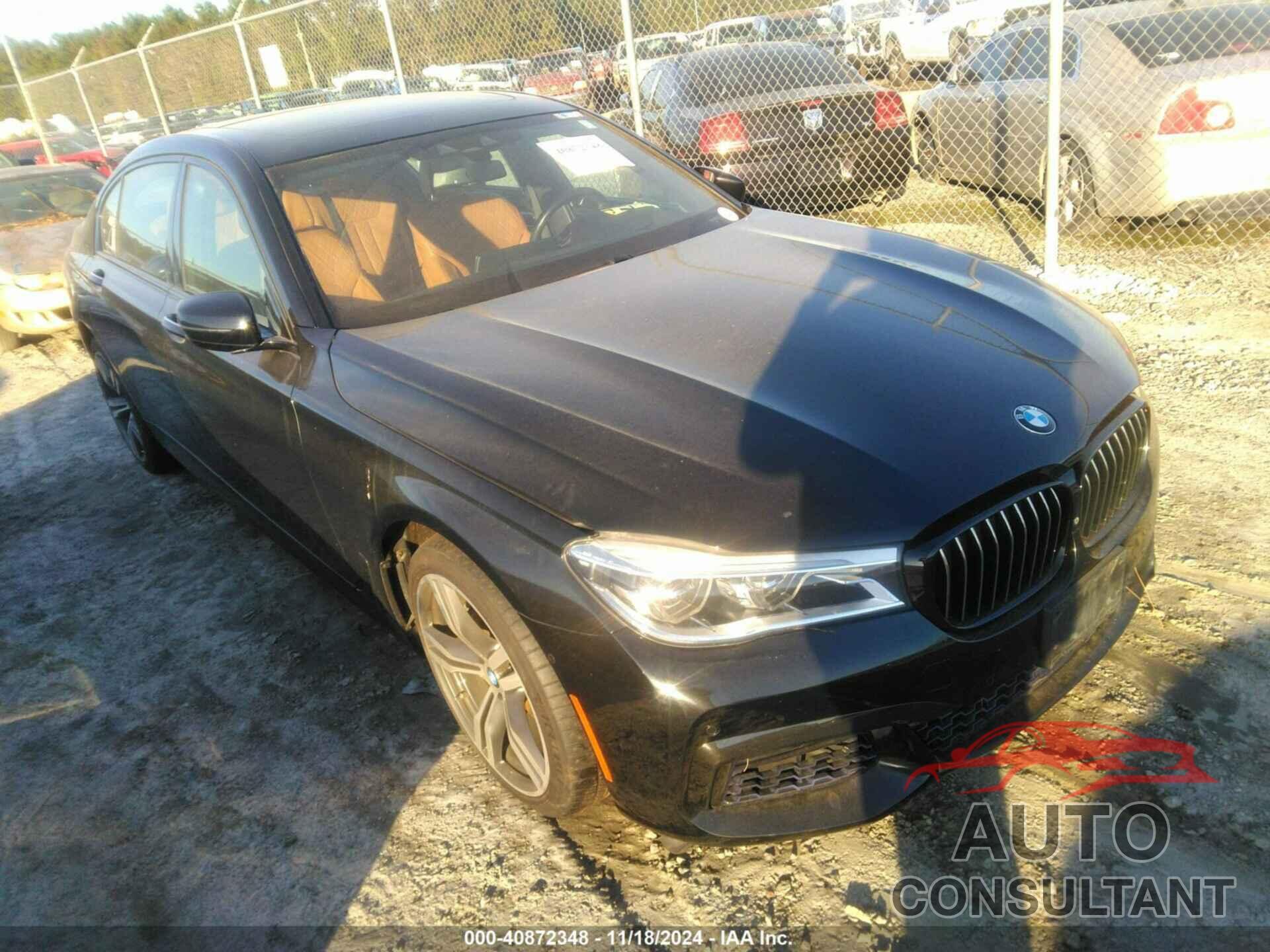 BMW 750I 2017 - WBA7F0C35HGM22087