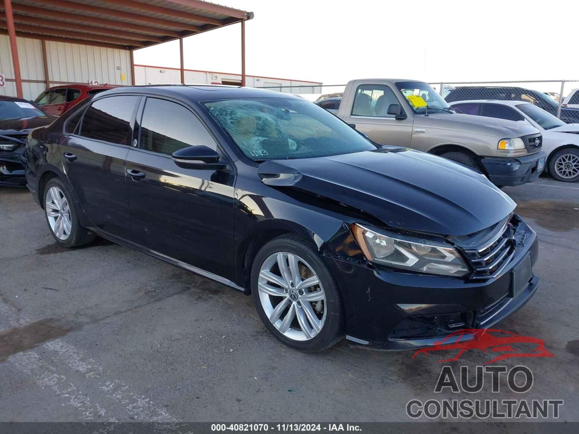 VOLKSWAGEN PASSAT 2019 - 1VWLA7A37KC012298