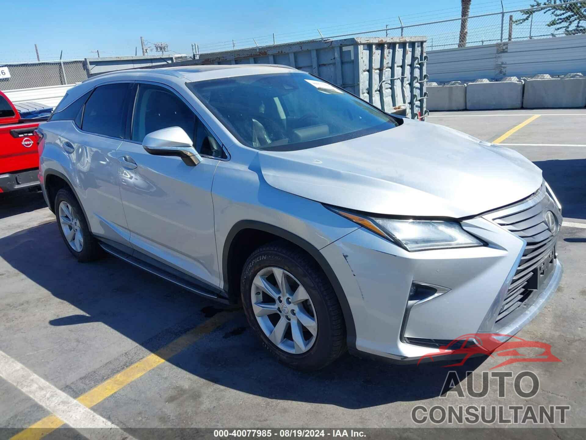 LEXUS RX 350 2016 - 2T2BZMCA8GC046648