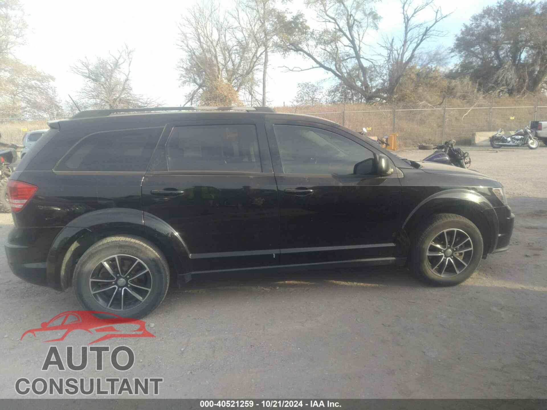 DODGE JOURNEY 2017 - 3C4PDCAB8HT603796