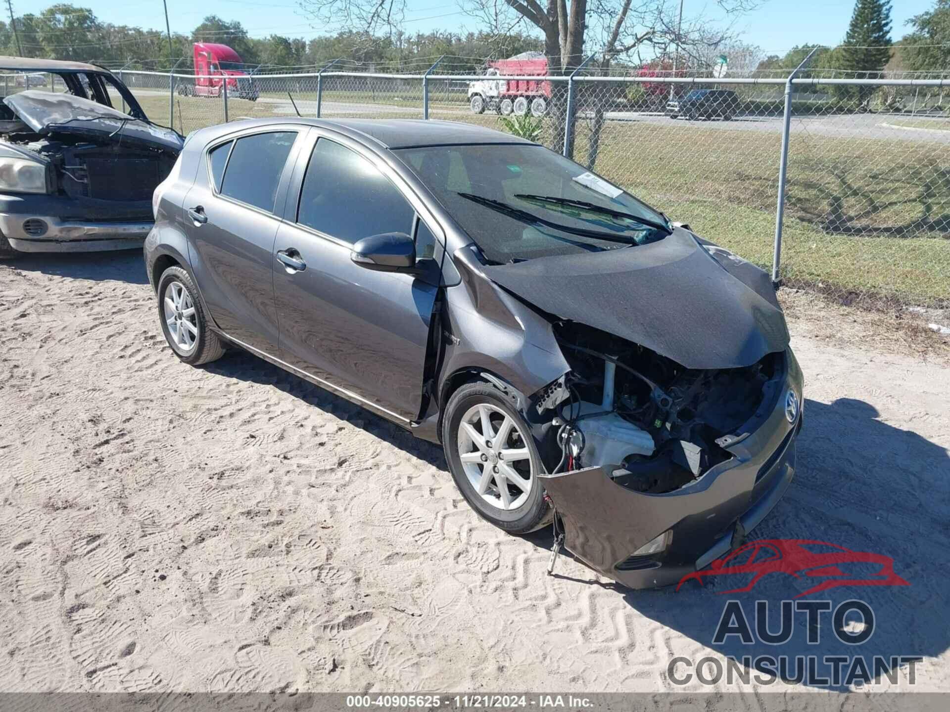 TOYOTA PRIUS C 2013 - JTDKDTB35D1538487